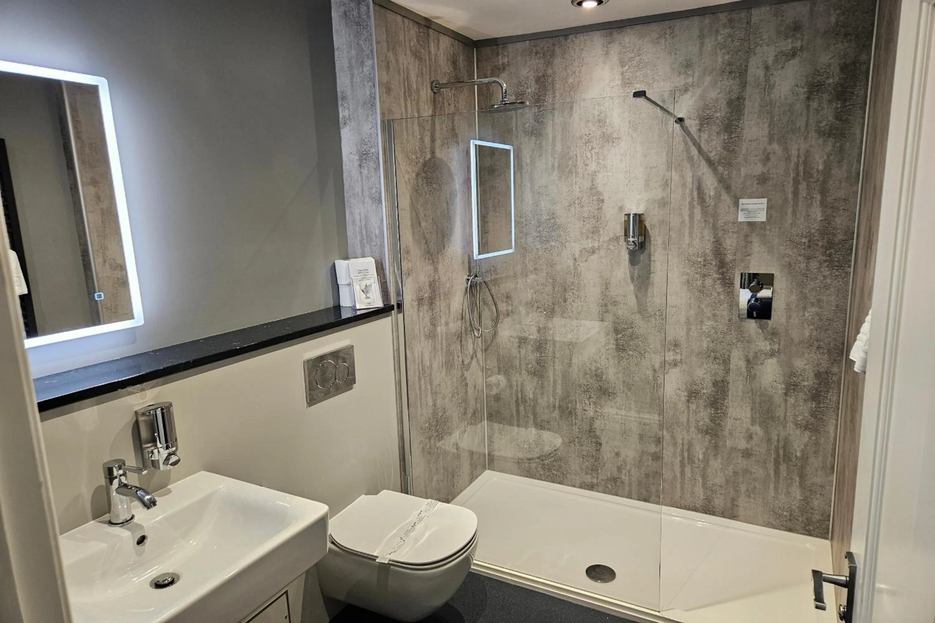 Shower in Brathay Lodge