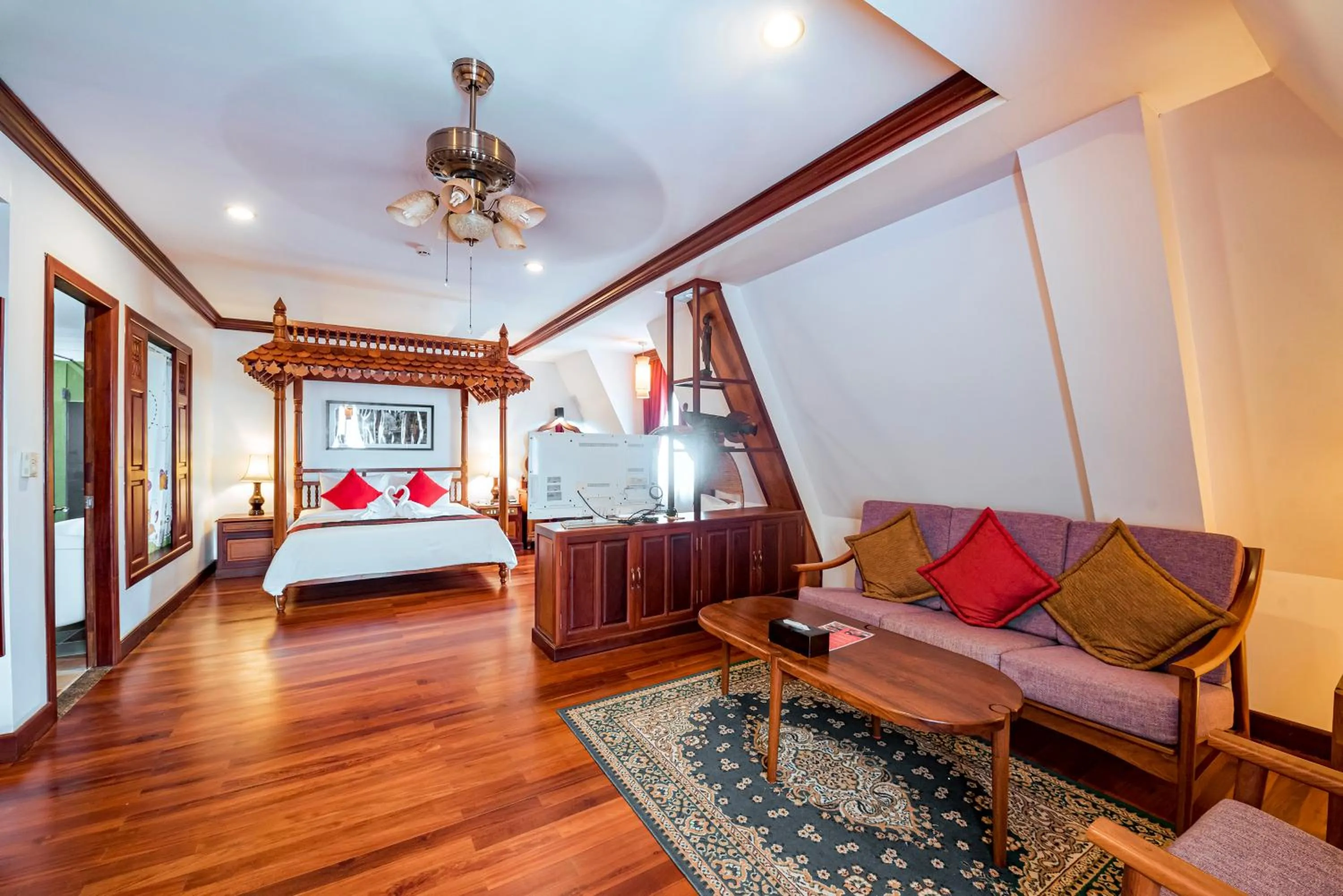 Bedroom, Bed in The Suite By Royal Crown Hotel