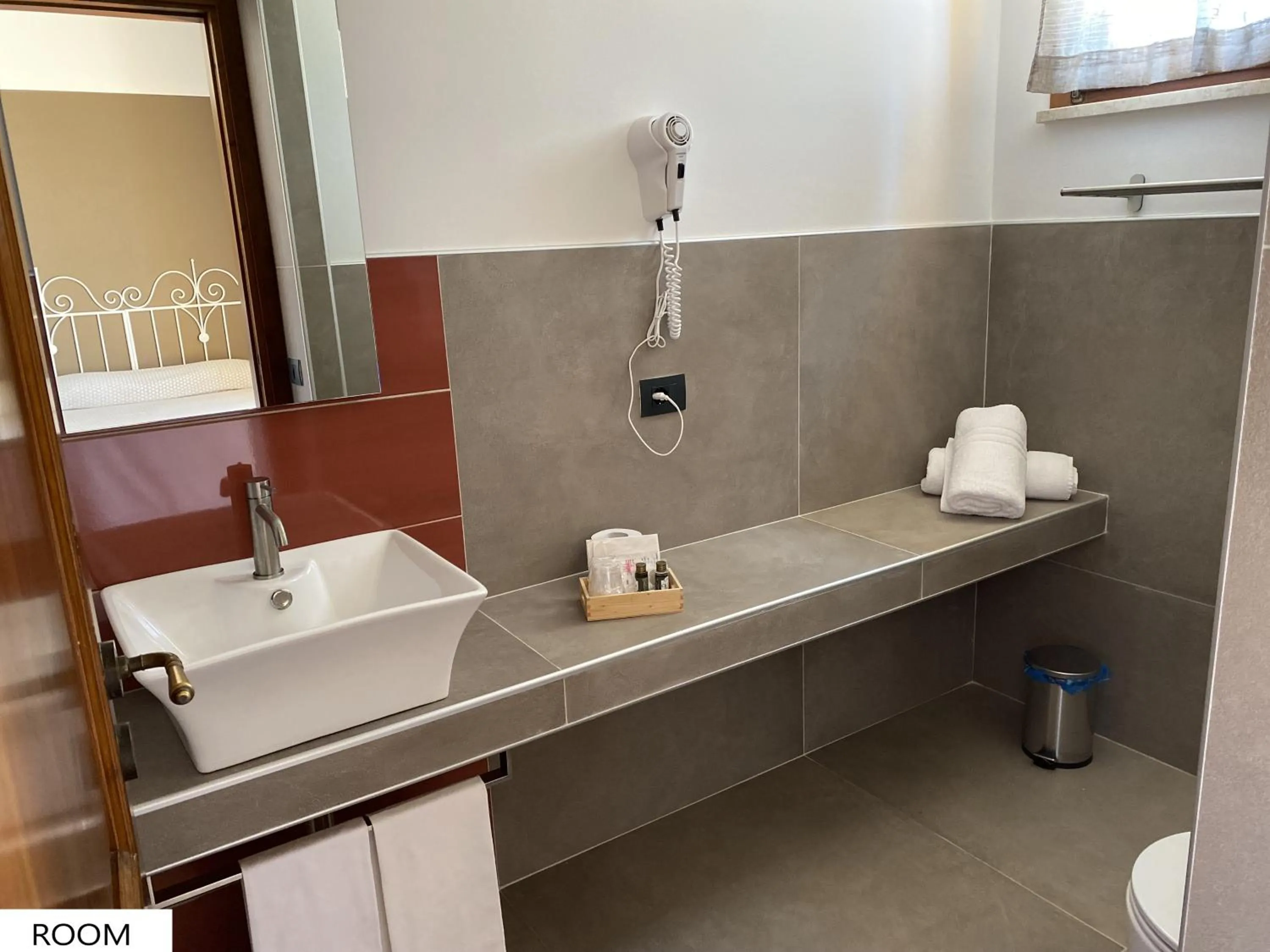 Shower in Tenute Plaia Agriturismo