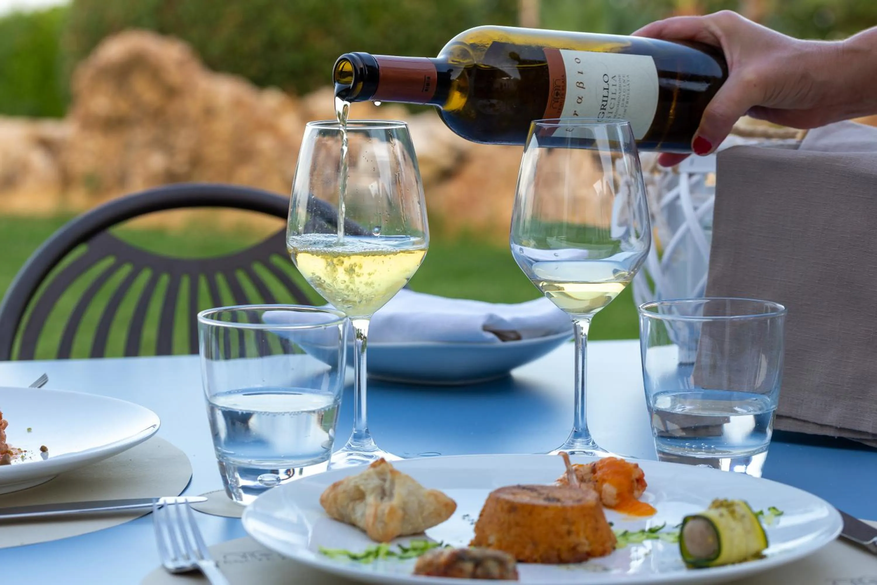 Patio in Tenute Plaia Agriturismo