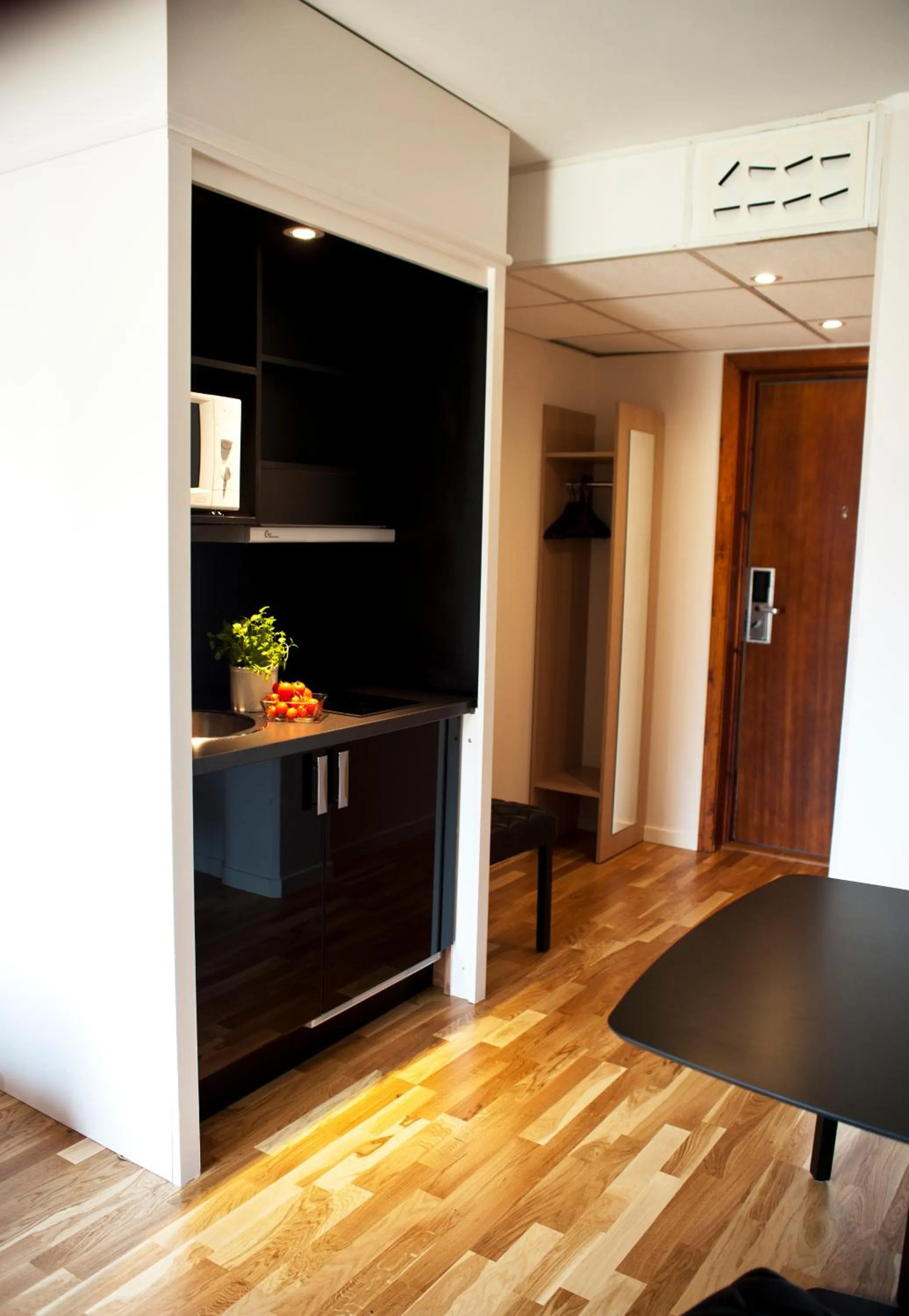 Kitchen or kitchenette in Comfort Hotel Park