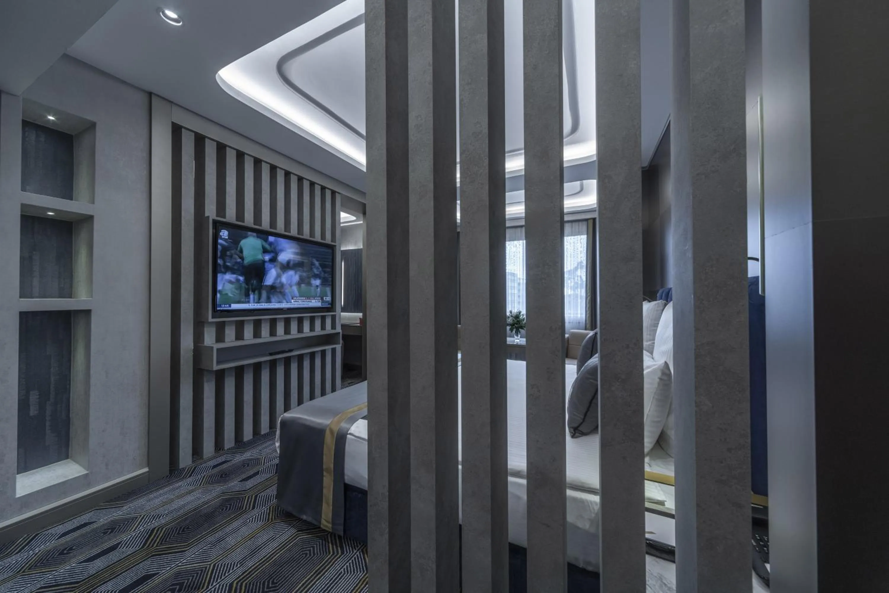 Bed in Altinel Ankara Hotel & Convention Center