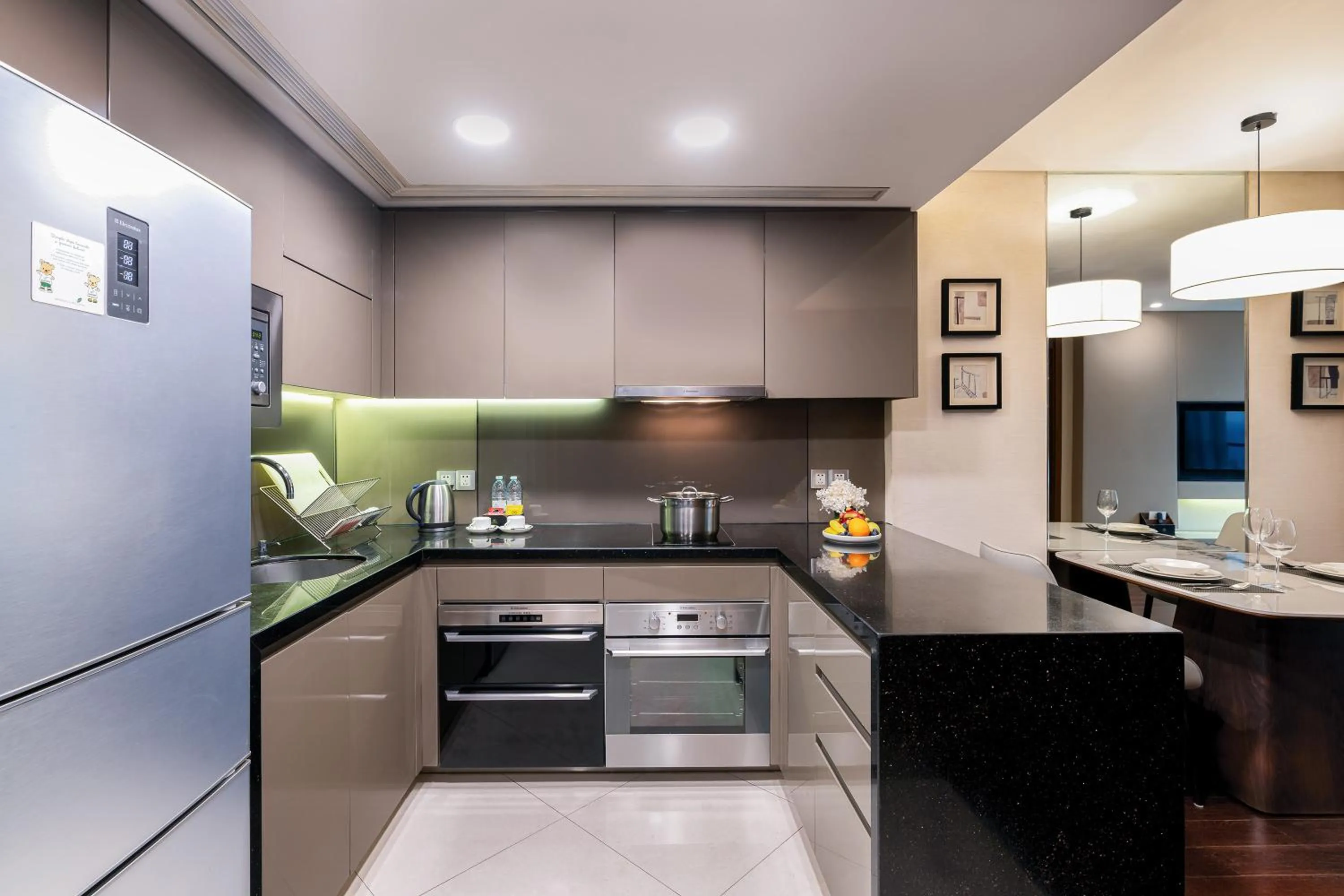 Kitchen or kitchenette in Ascott Huai Hai Road Shanghai, Xintiandi