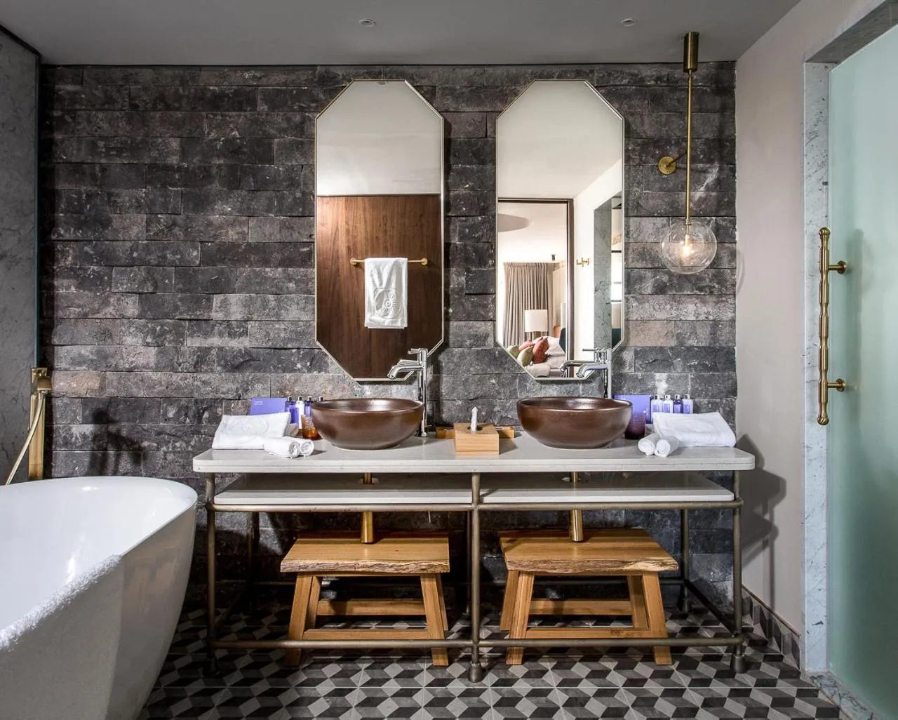 Bathroom in Mizpe Hayamim by Isrotel Exclusive