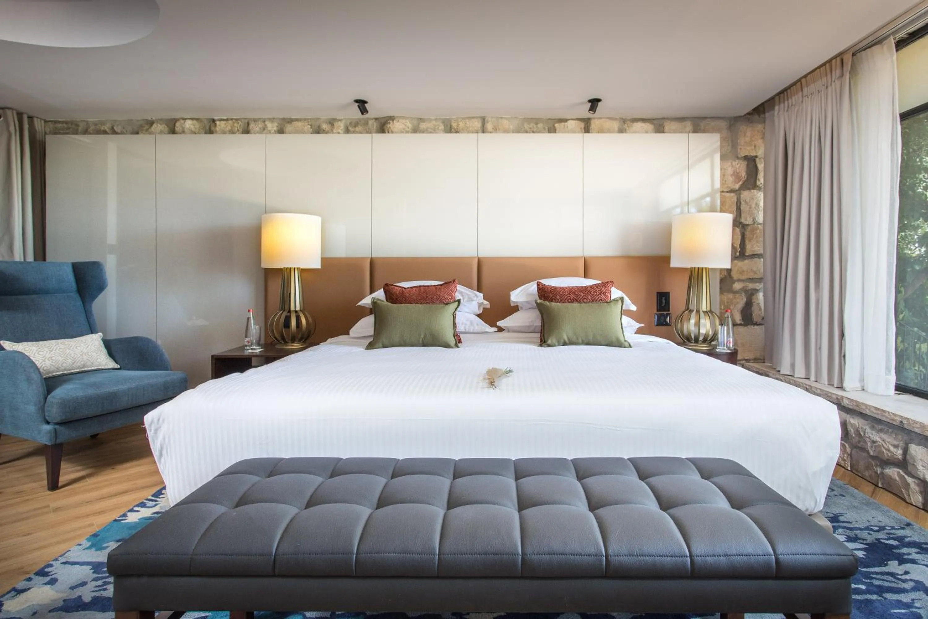 Bedroom, Bed in Mizpe Hayamim by Isrotel Exclusive