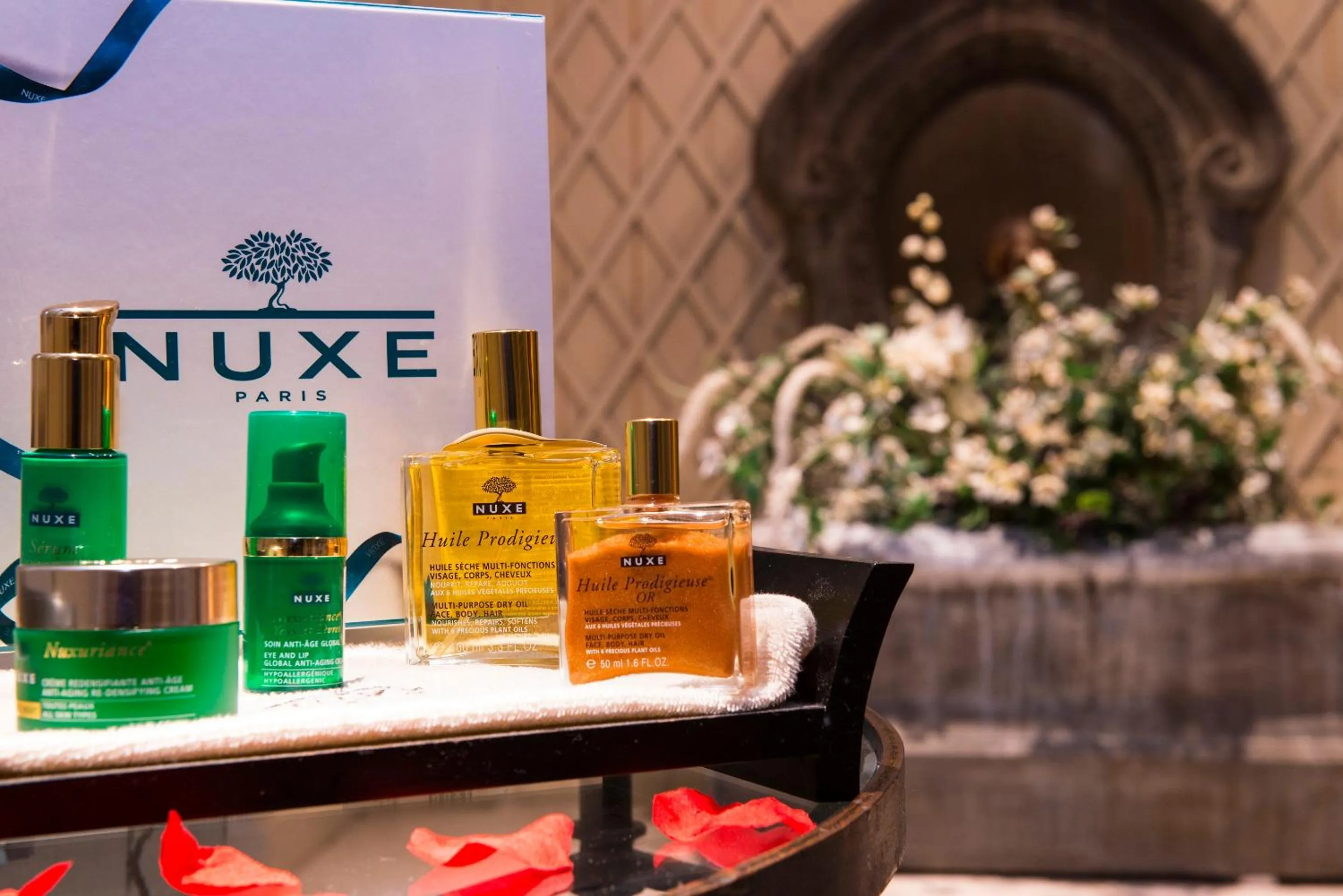 Spa and wellness centre/facilities in Château de Courban and Spa Nuxe