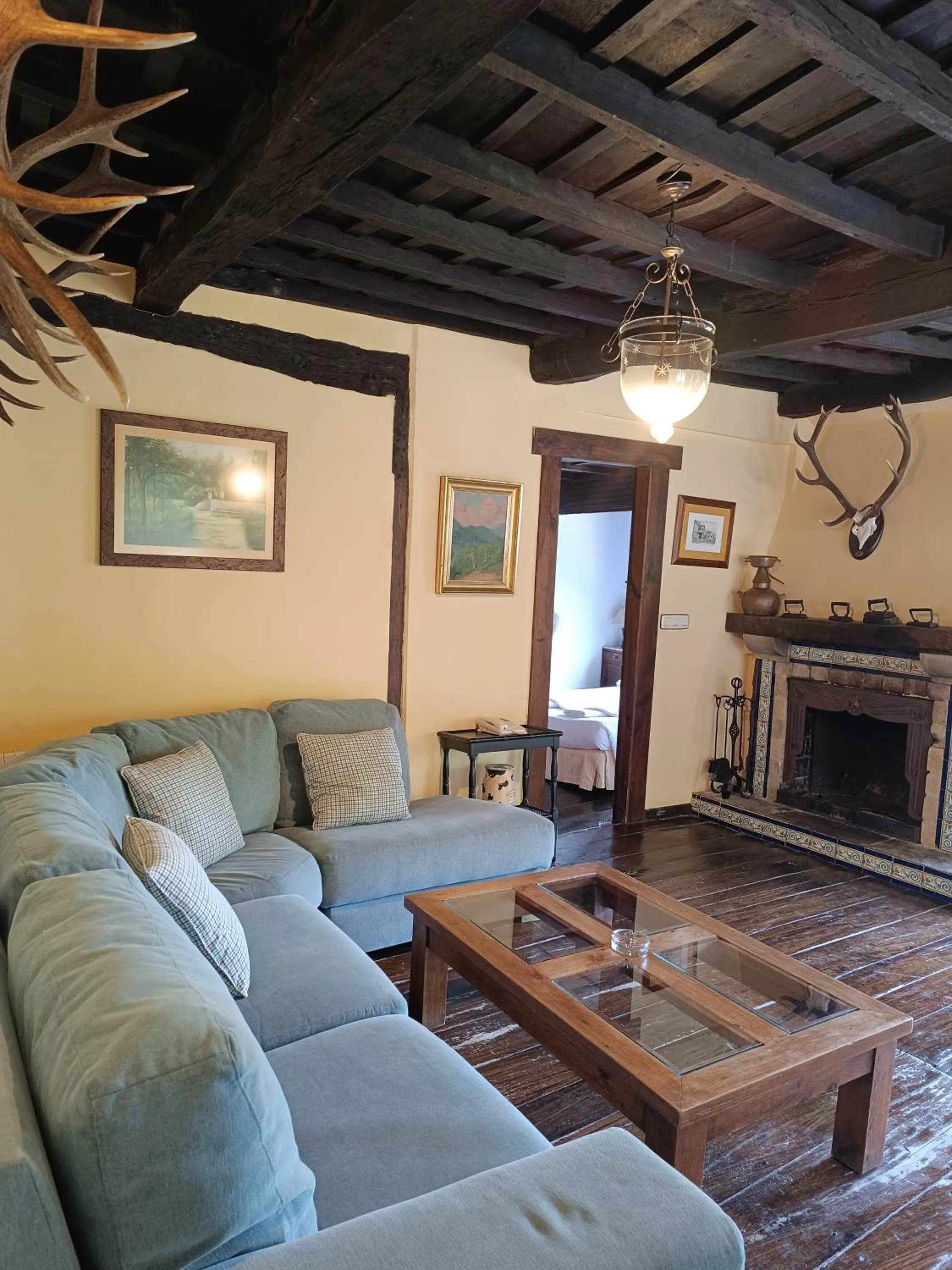 Living room in Viviendas Rurales El Covaju