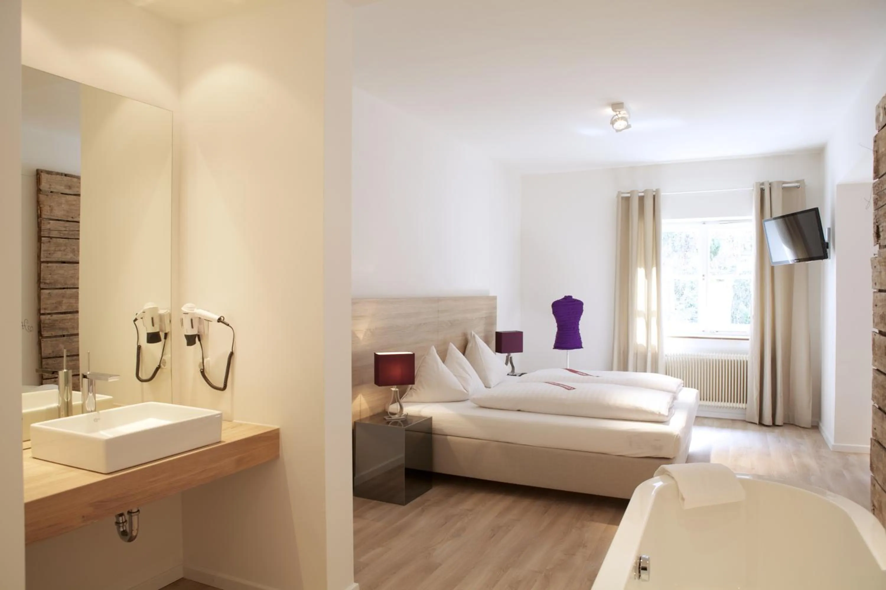 Bed in Hotel Krone 1512