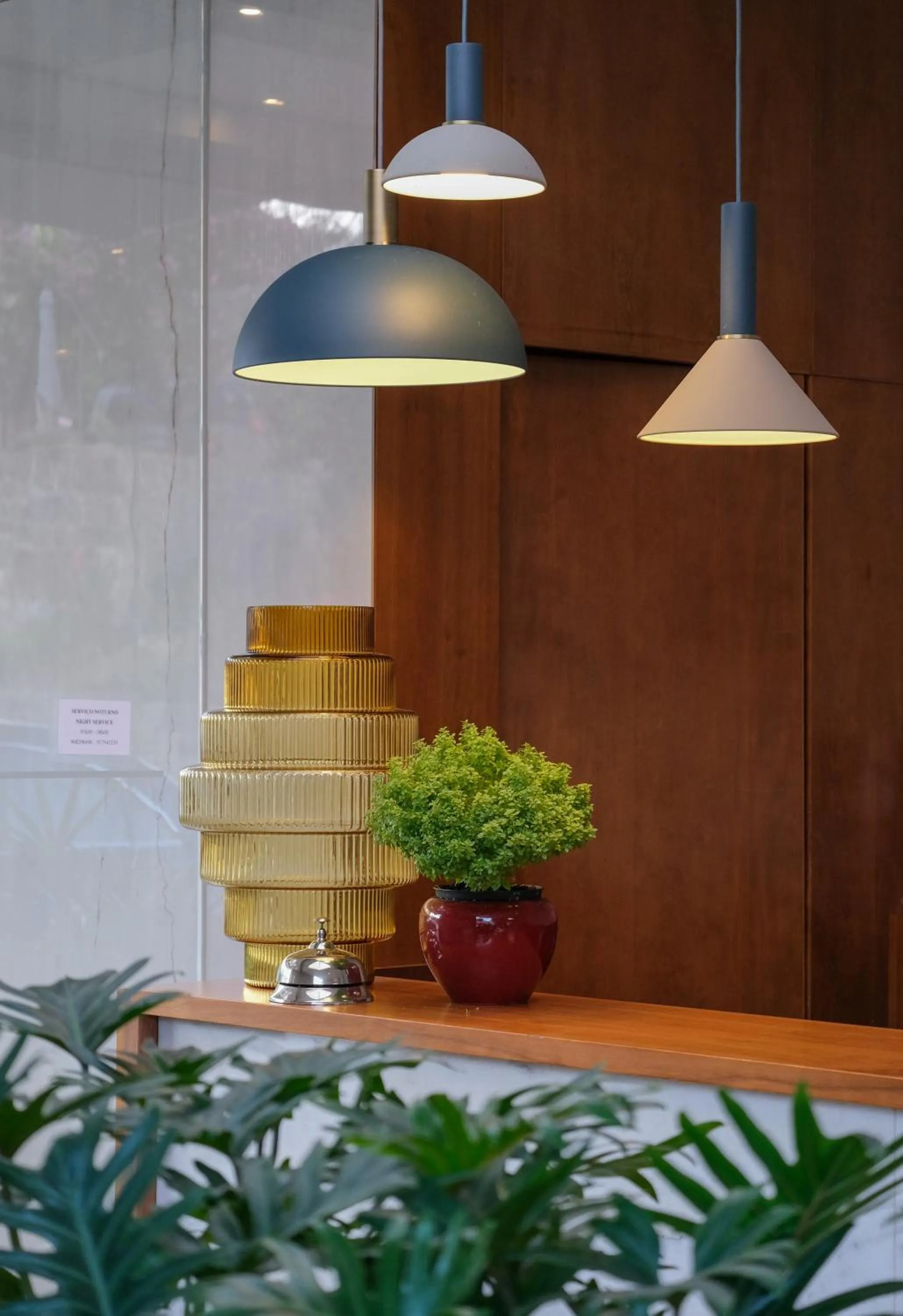 Decorative detail in Hotel Vouga