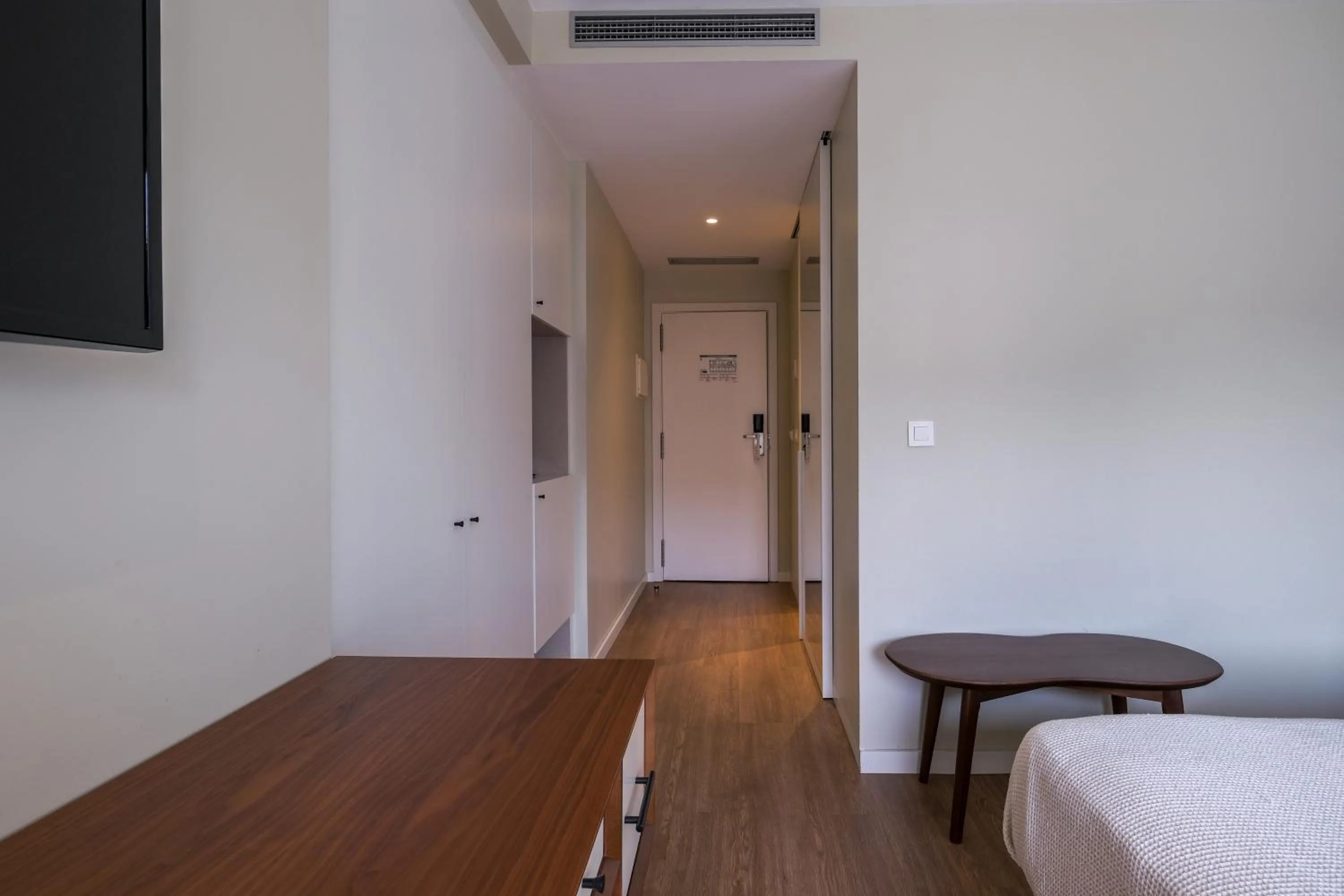 Seating area, Bed in Hotel Vouga