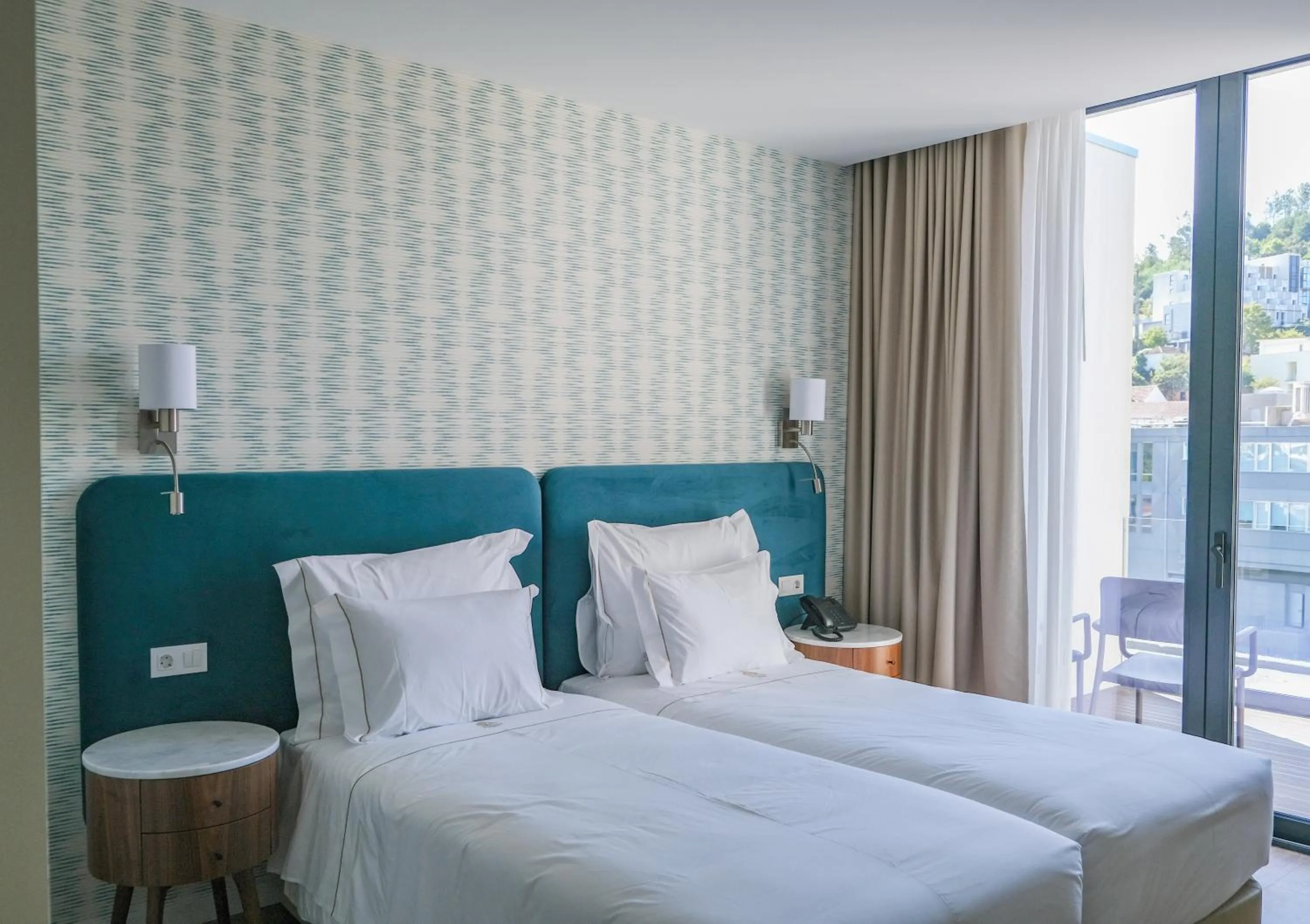 Bedroom, Bed in Hotel Vouga