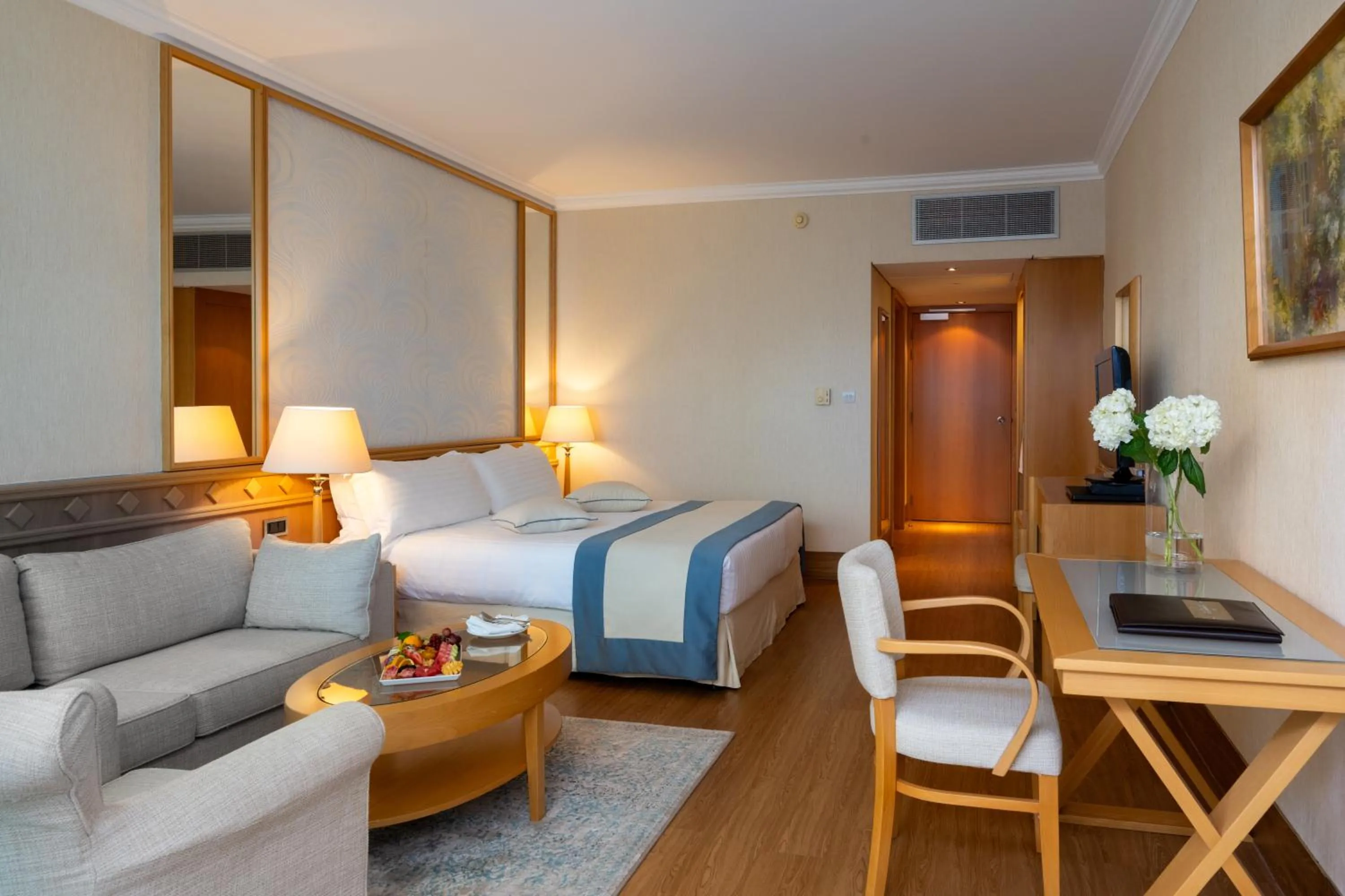 Bedroom, Bed in Constantinou Bros Asimina Suites Hotel