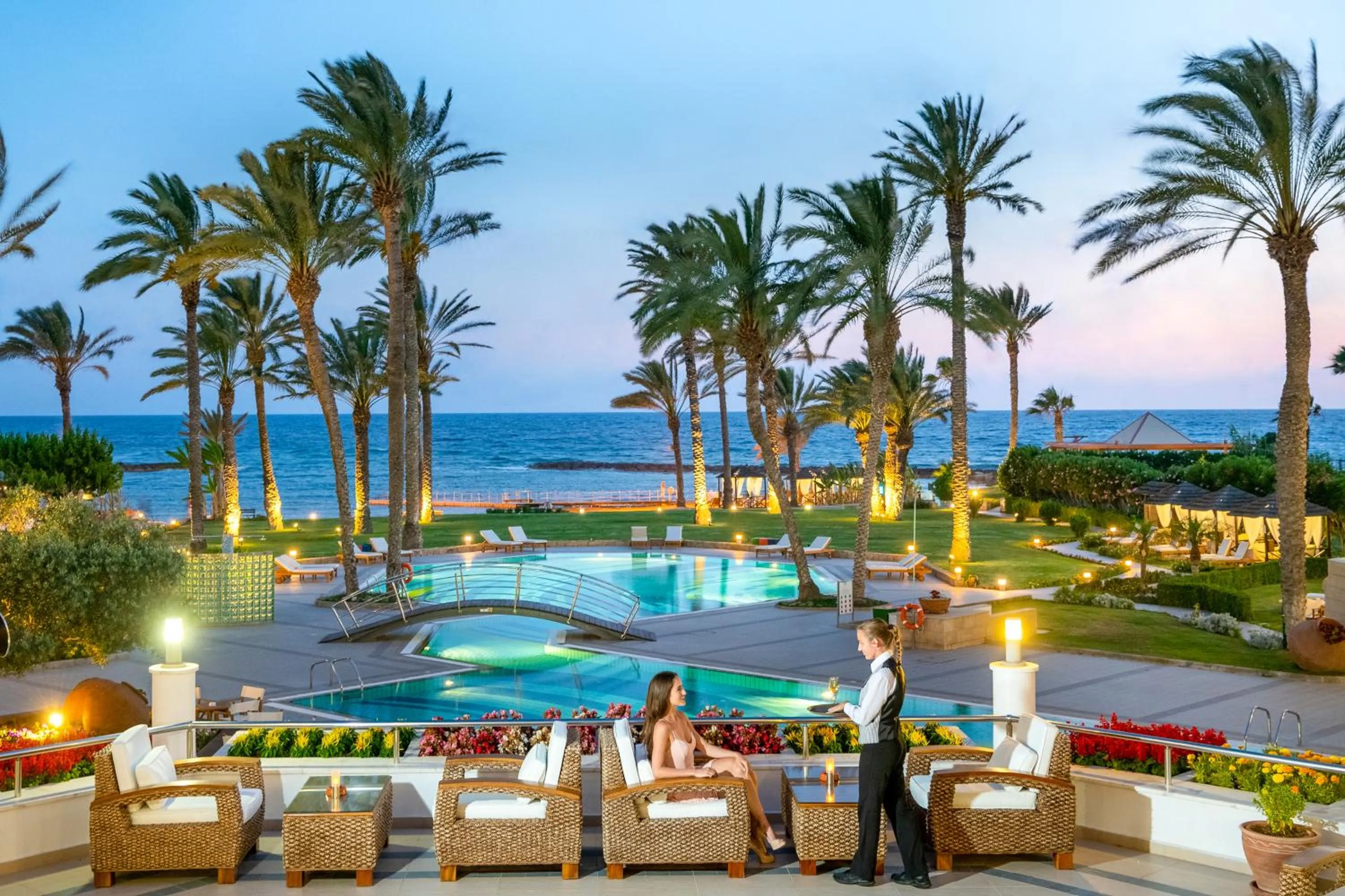 Lounge or bar in Constantinou Bros Asimina Suites Hotel