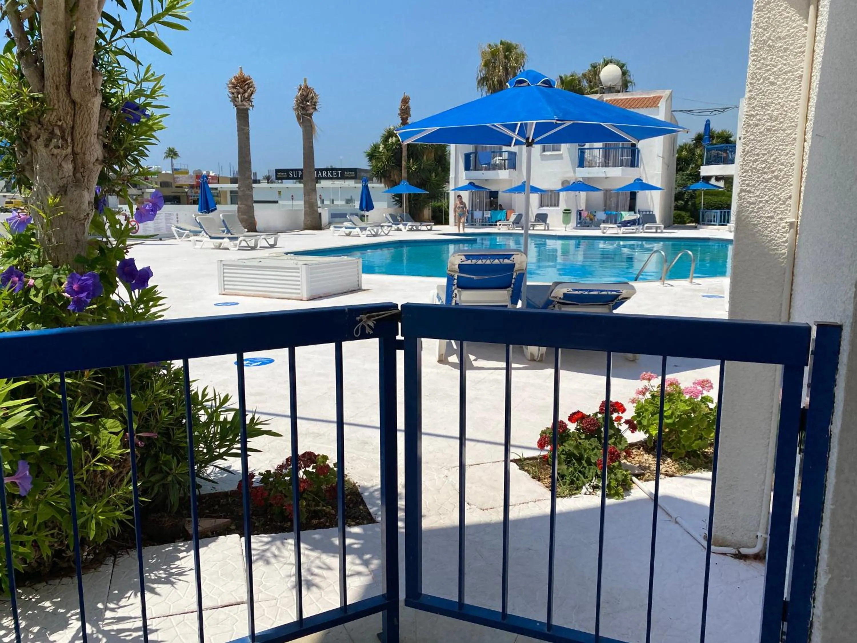 Balcony/Terrace in Alexia Hotel Apartments