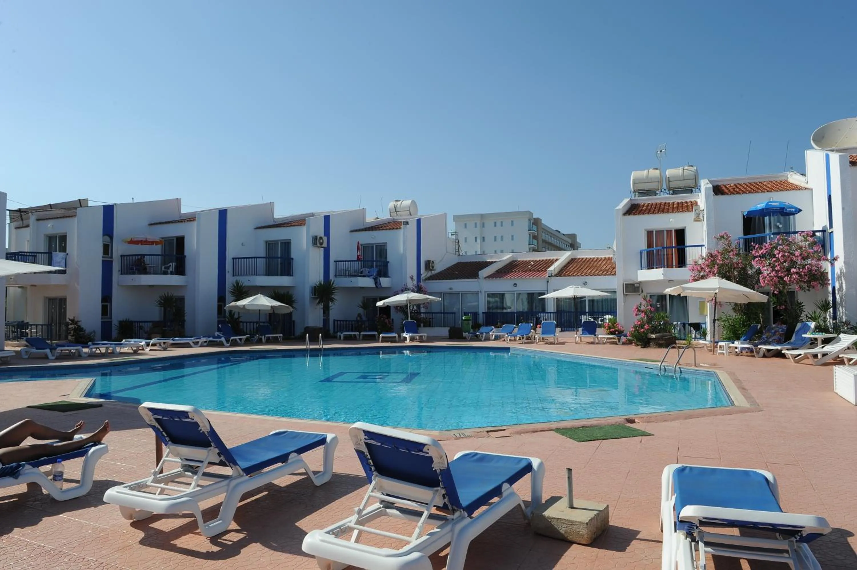 Swimming pool in Alexia Hotel Apartments