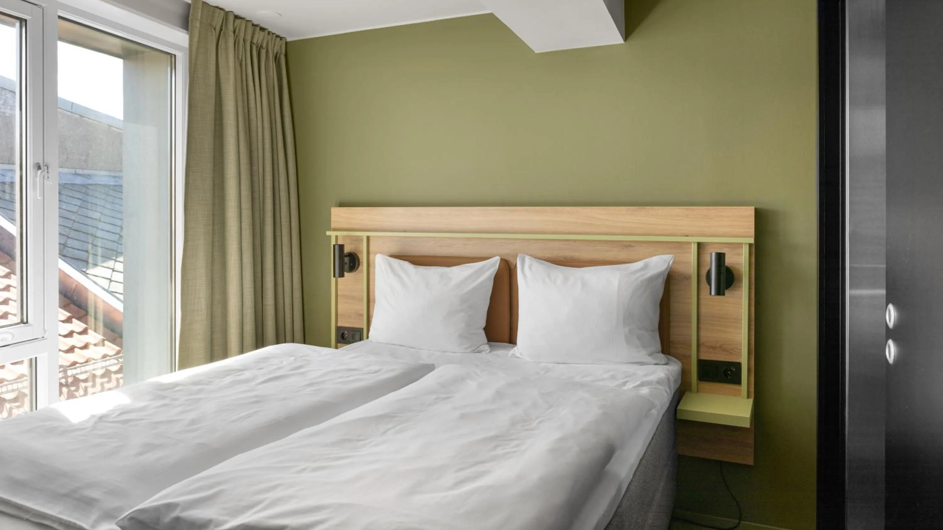 Bed in Comfort Hotel Trondheim