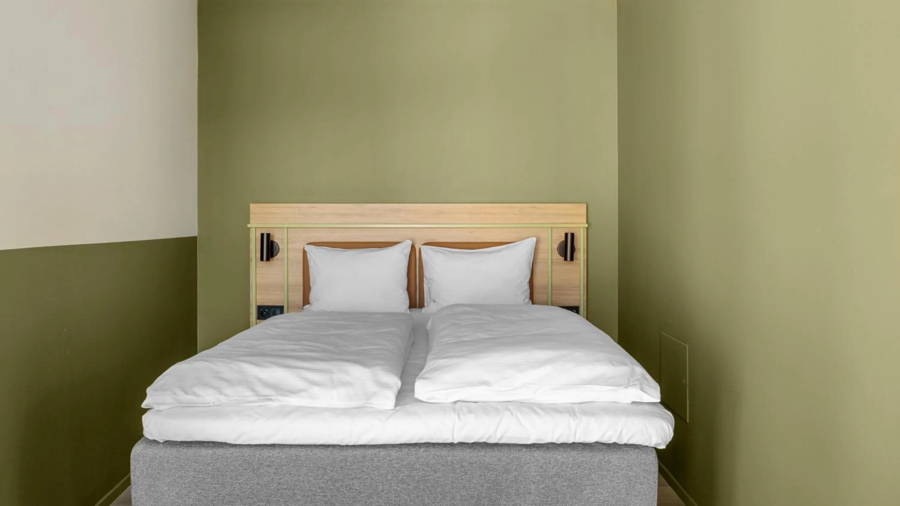 Bed in Comfort Hotel Trondheim