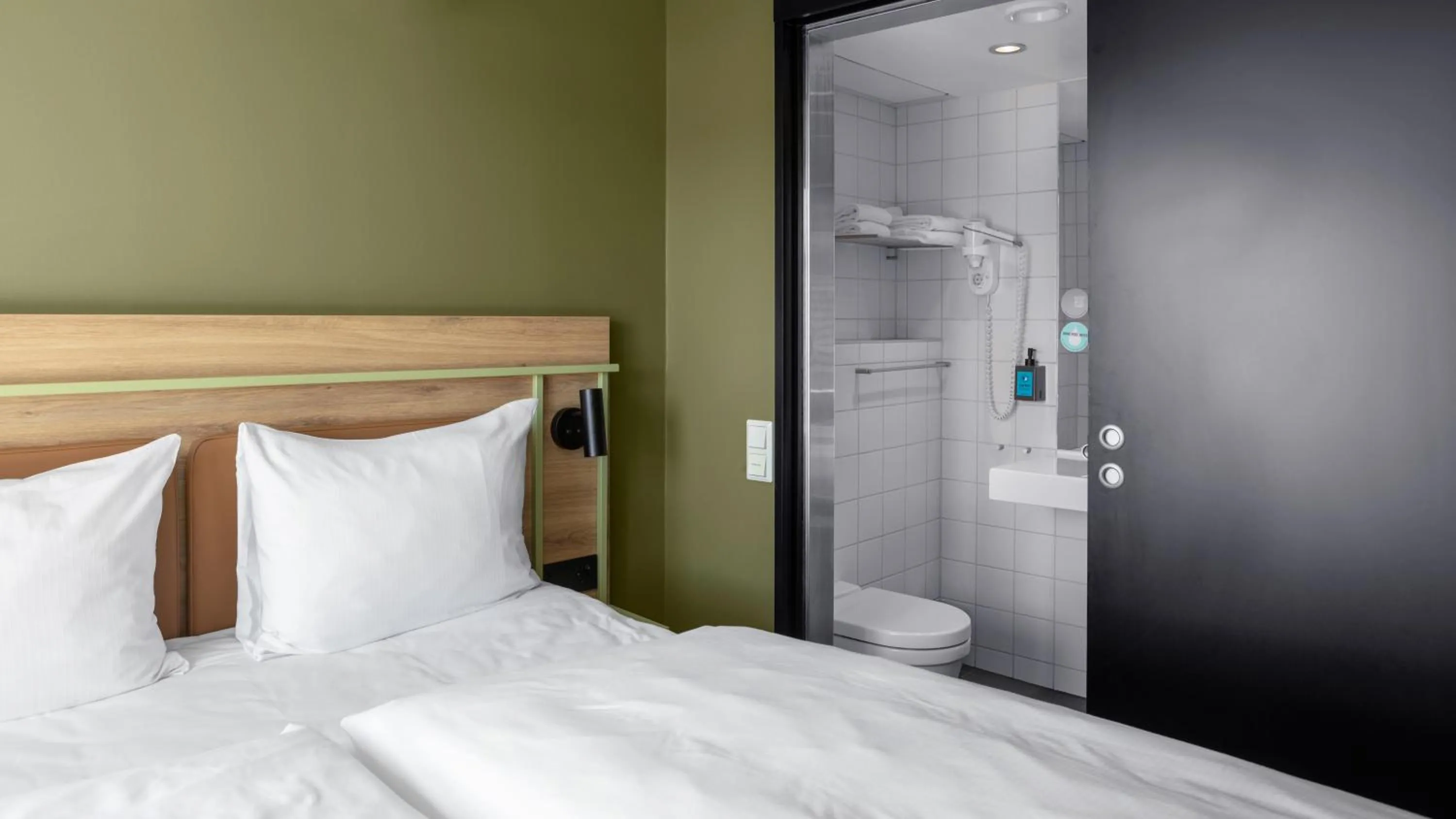 Bed in Comfort Hotel Trondheim