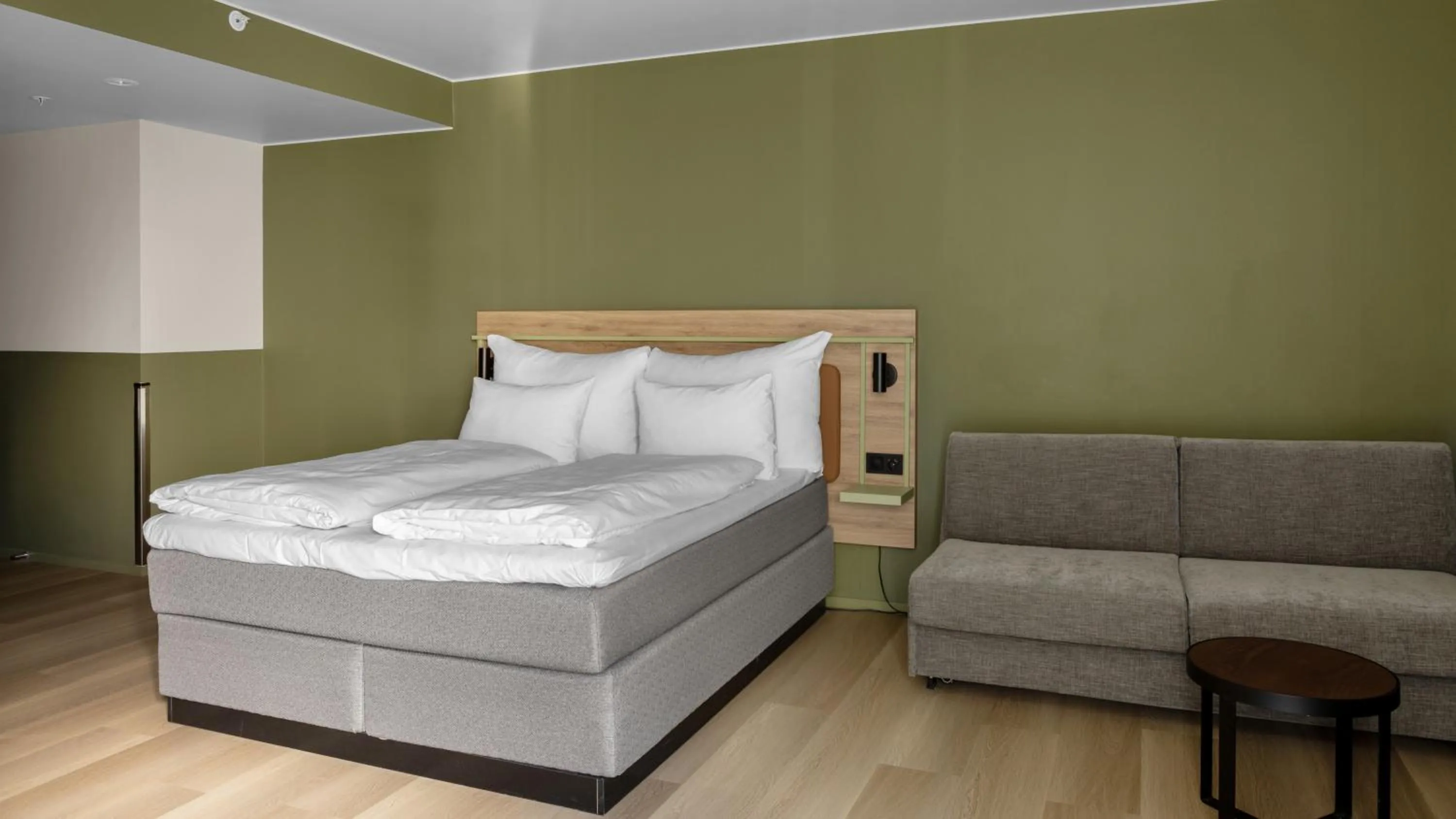 Bed in Comfort Hotel Trondheim