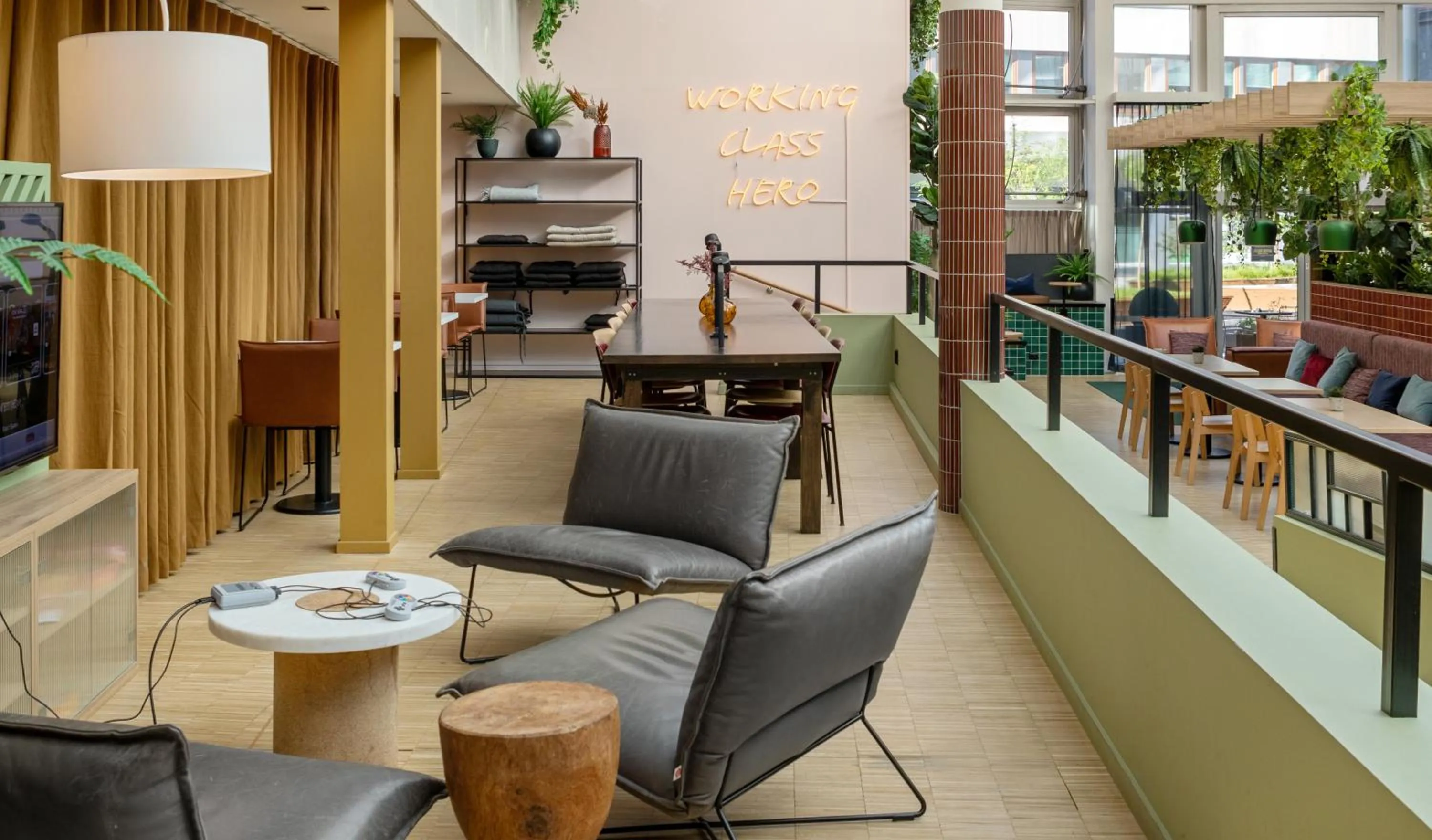 Seating area in Comfort Hotel Trondheim