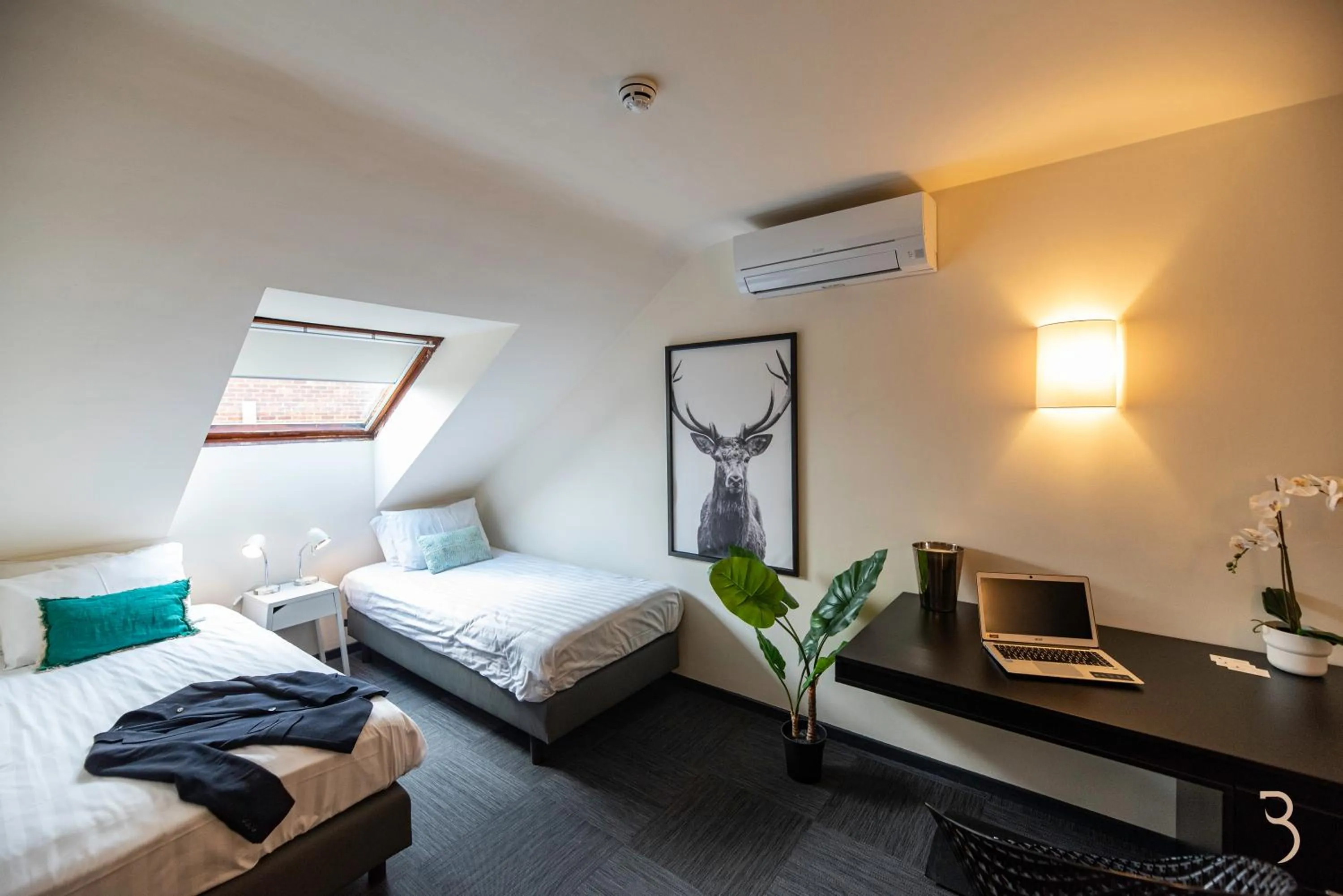 Bedroom, Bed in Smart Bnb - Hotel Battice