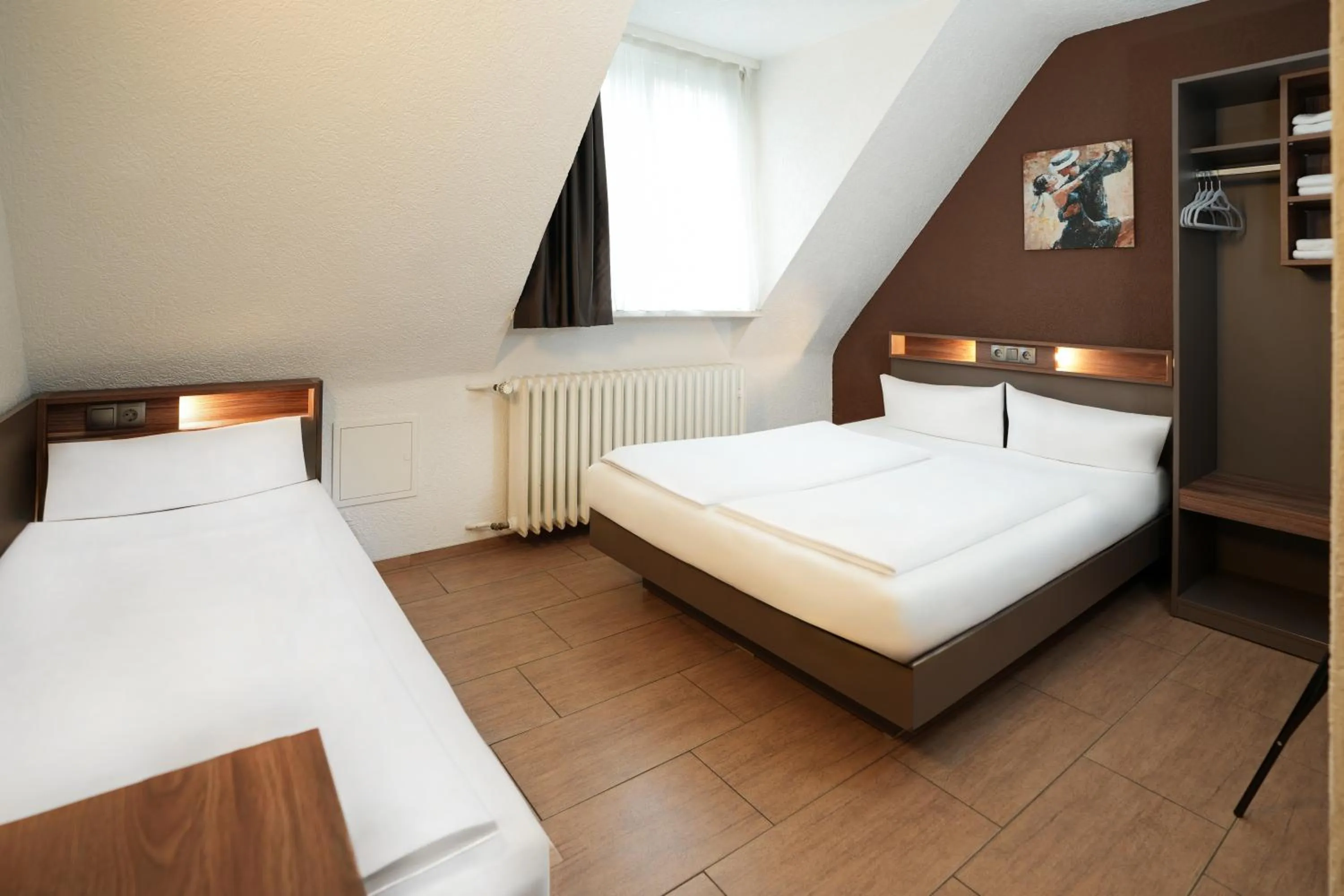 Bed in Hotel Frohnhauser Hof