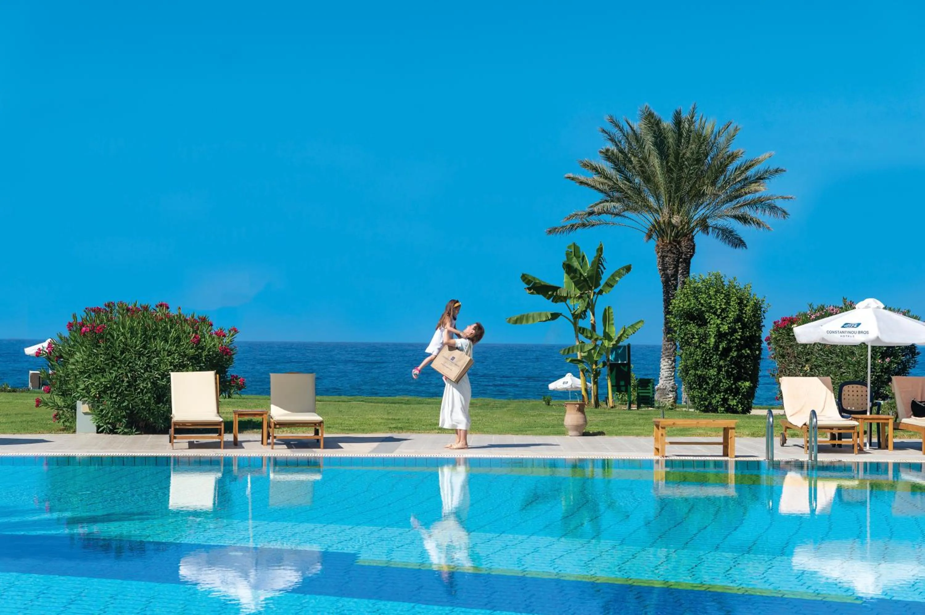 Swimming pool in Constantinou Bros Athena Beach Hotel