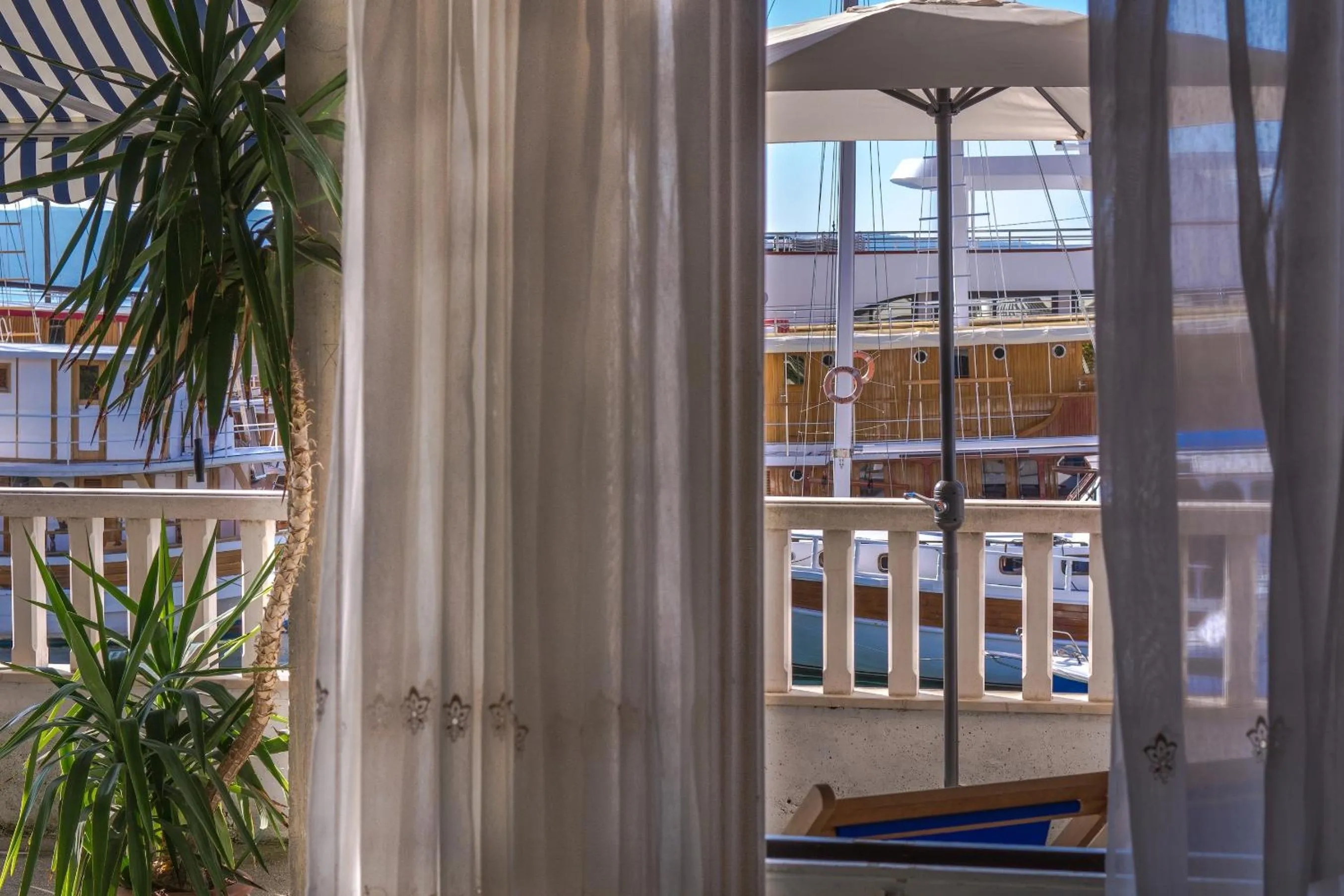 Balcony/Terrace in Apartments Duje