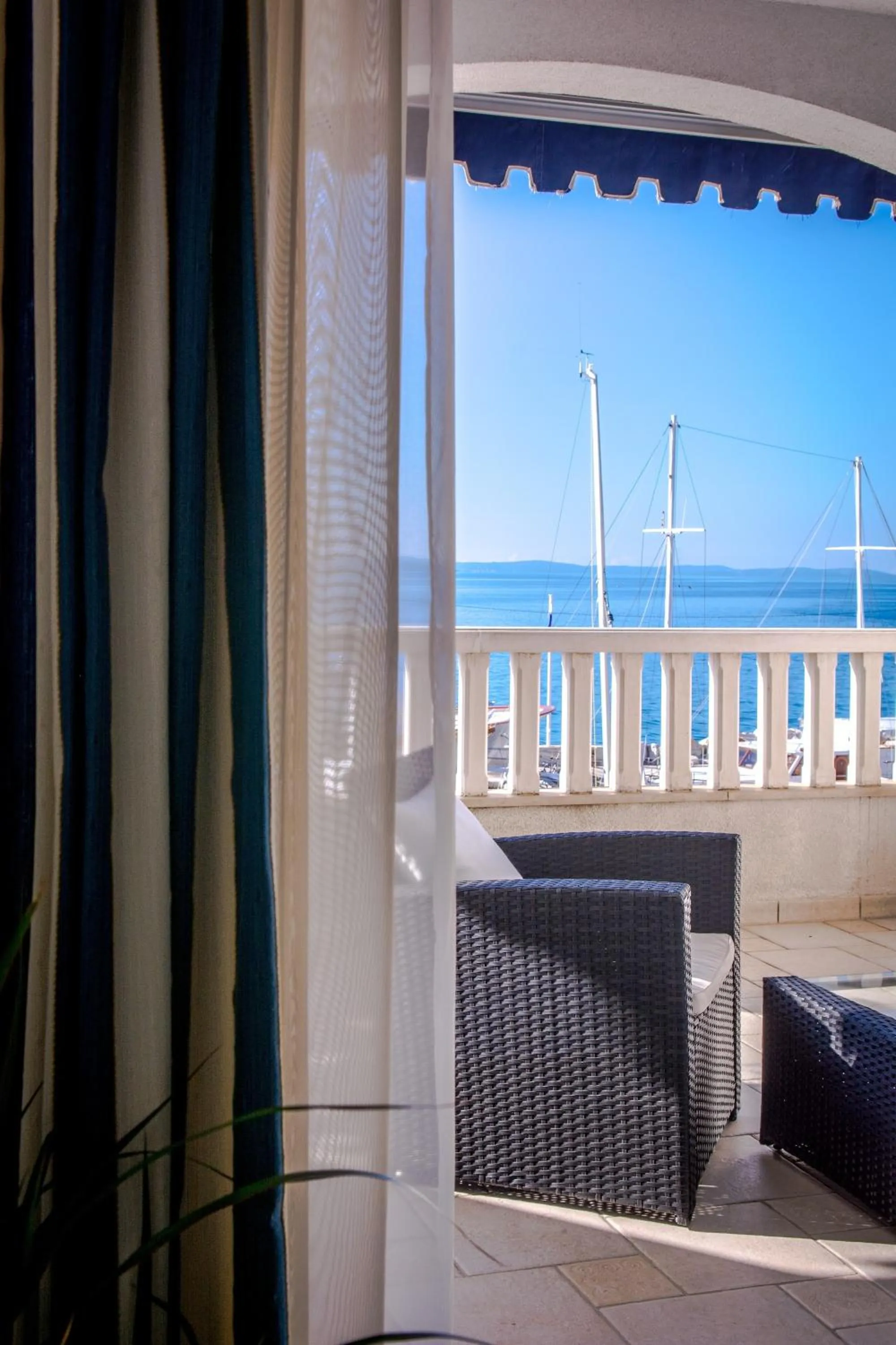 Balcony/Terrace in Apartments Duje