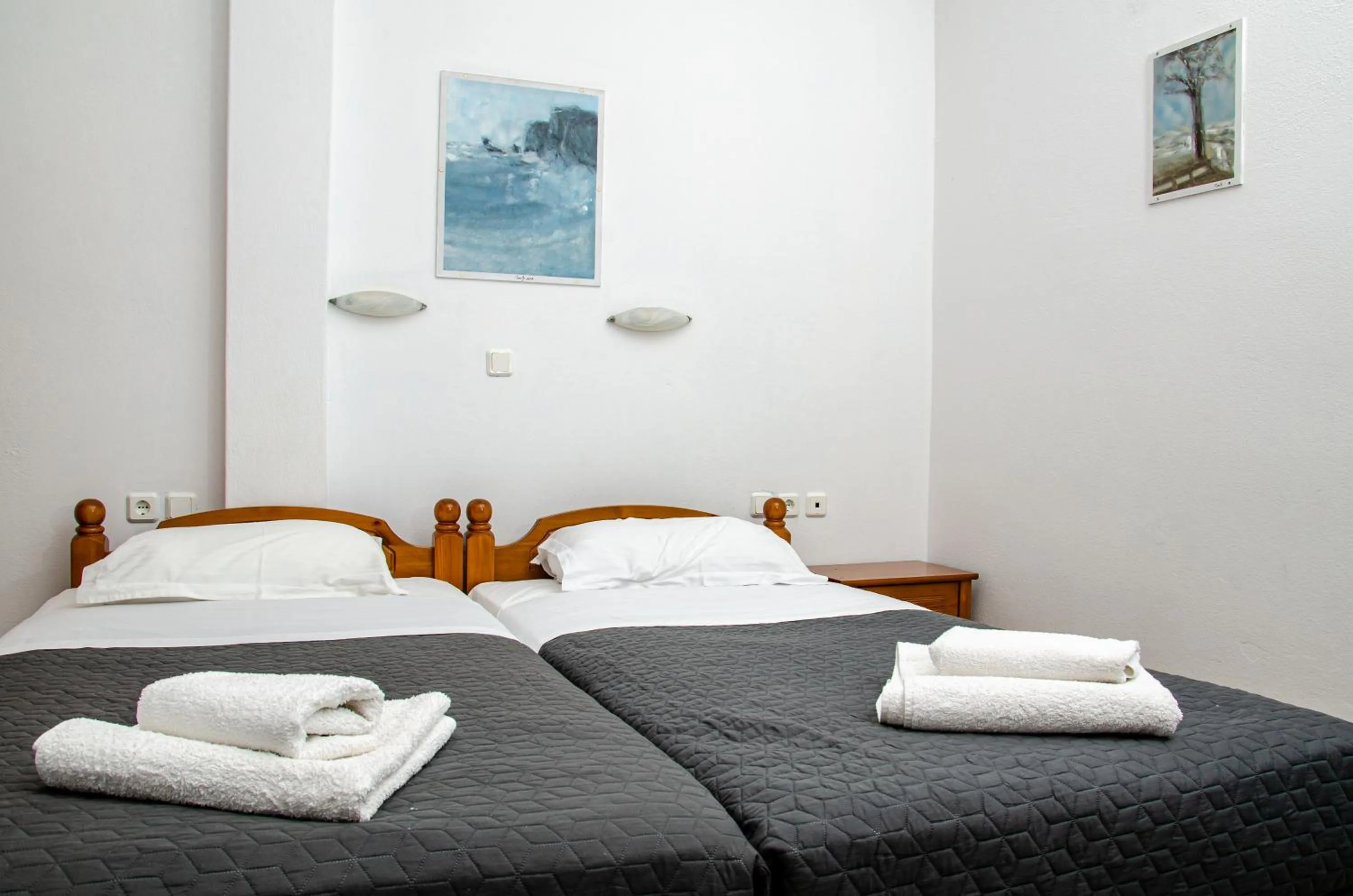 Bed in Hotel Livadia