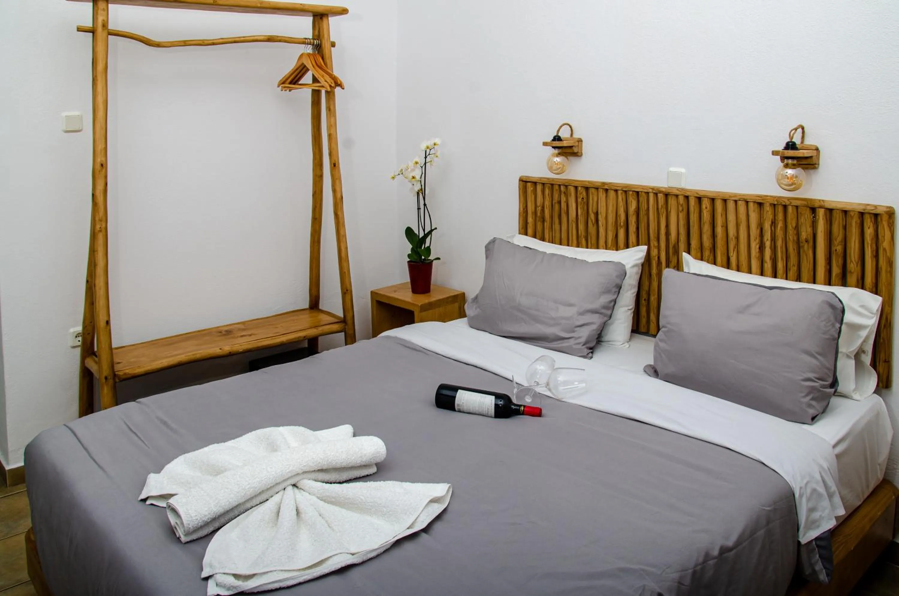 Bed in Hotel Livadia