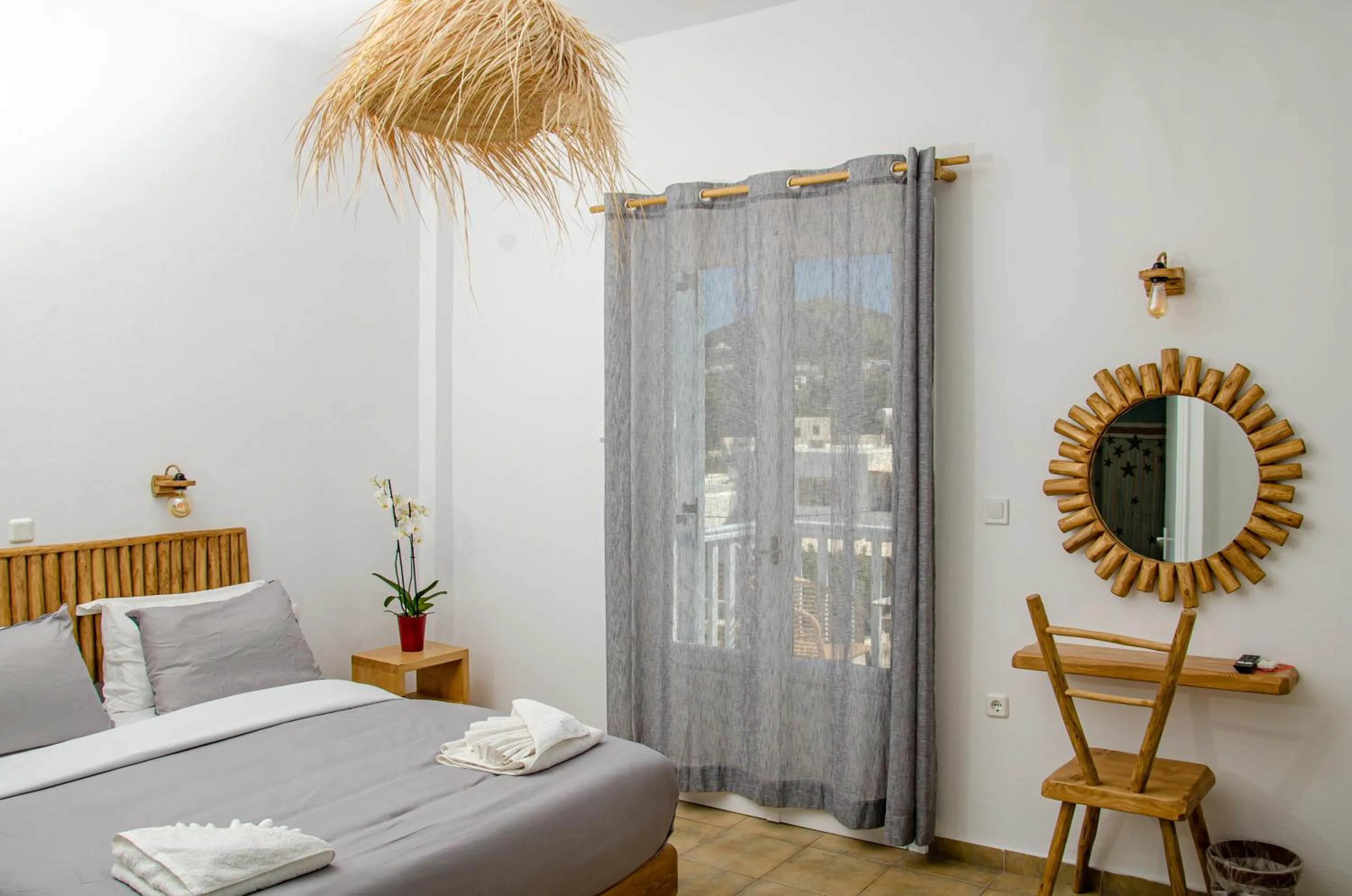 Bed in Hotel Livadia