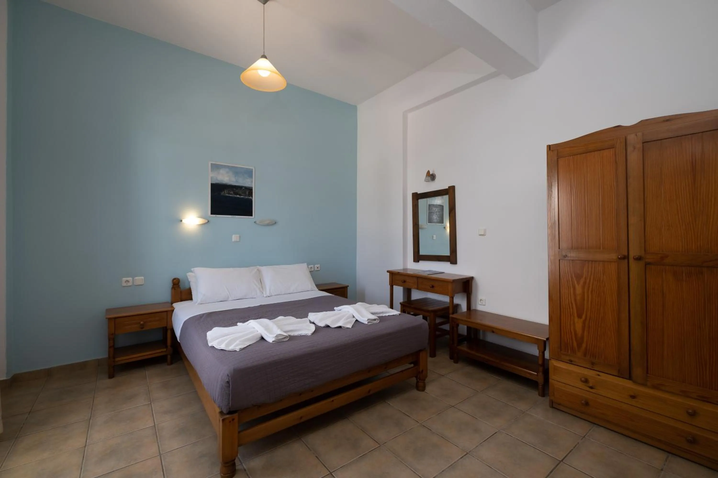 Bed in Hotel Livadia