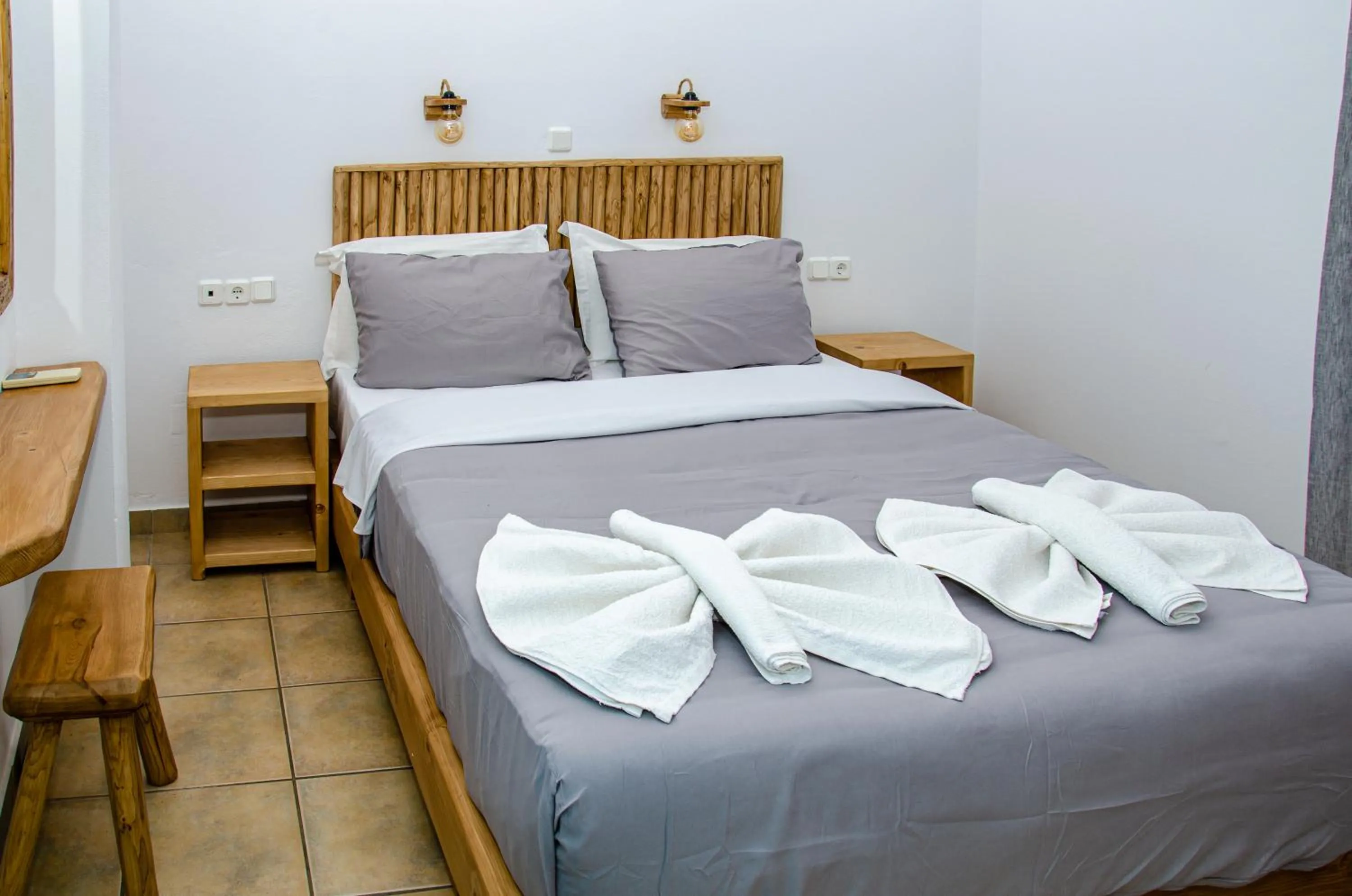 Bed in Hotel Livadia