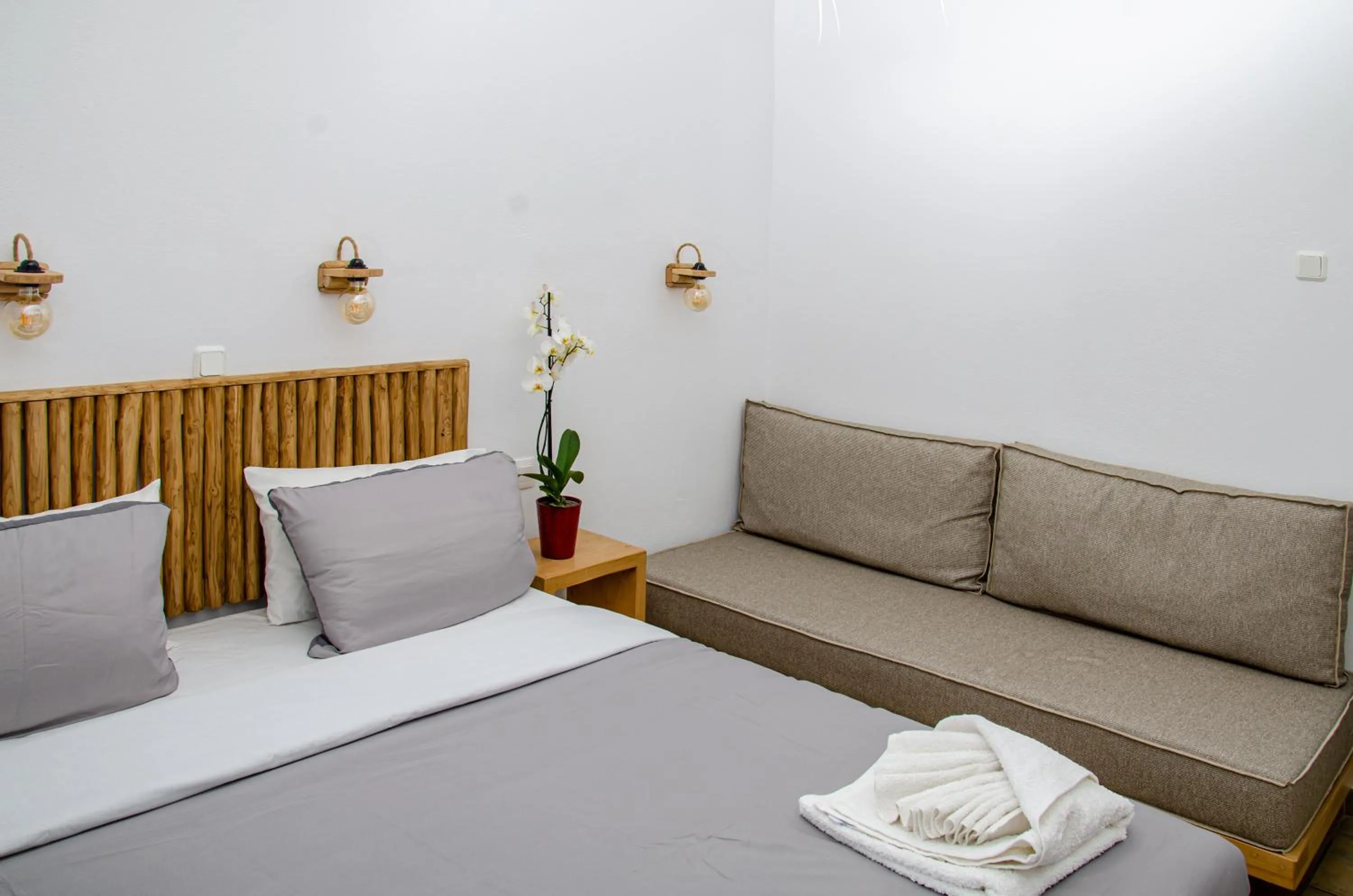 Bed in Hotel Livadia