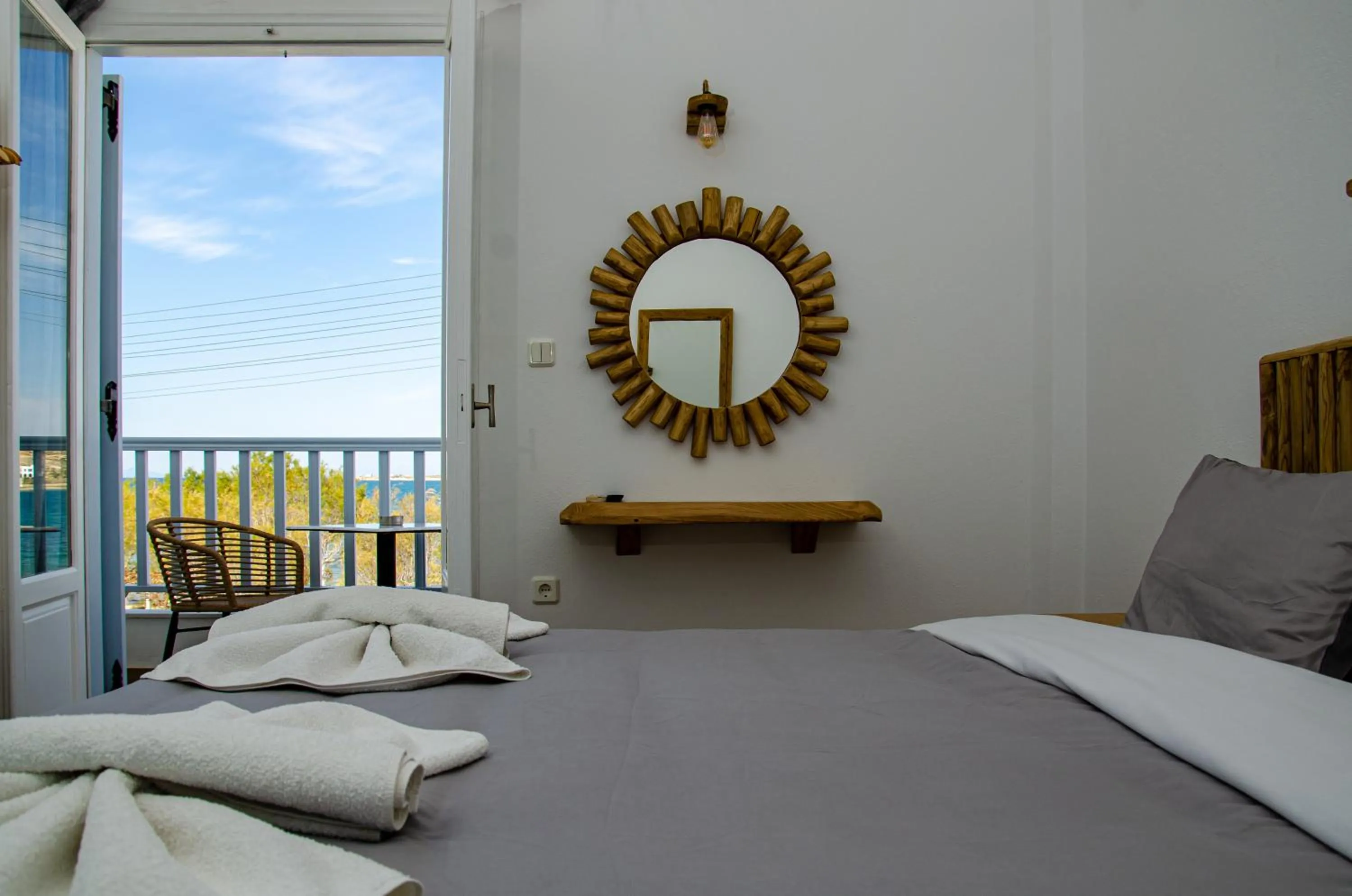 Bed in Hotel Livadia