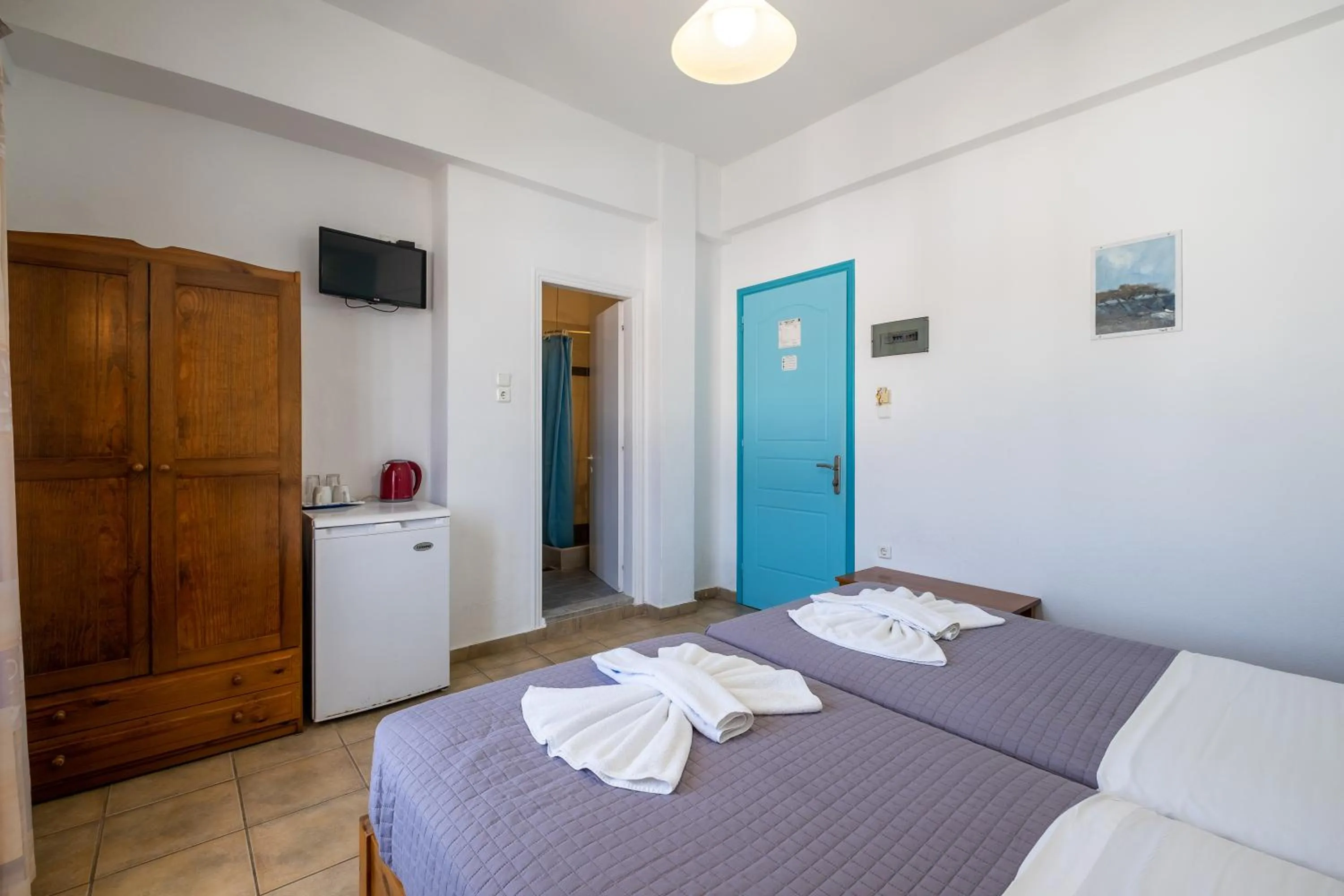 Bed in Hotel Livadia