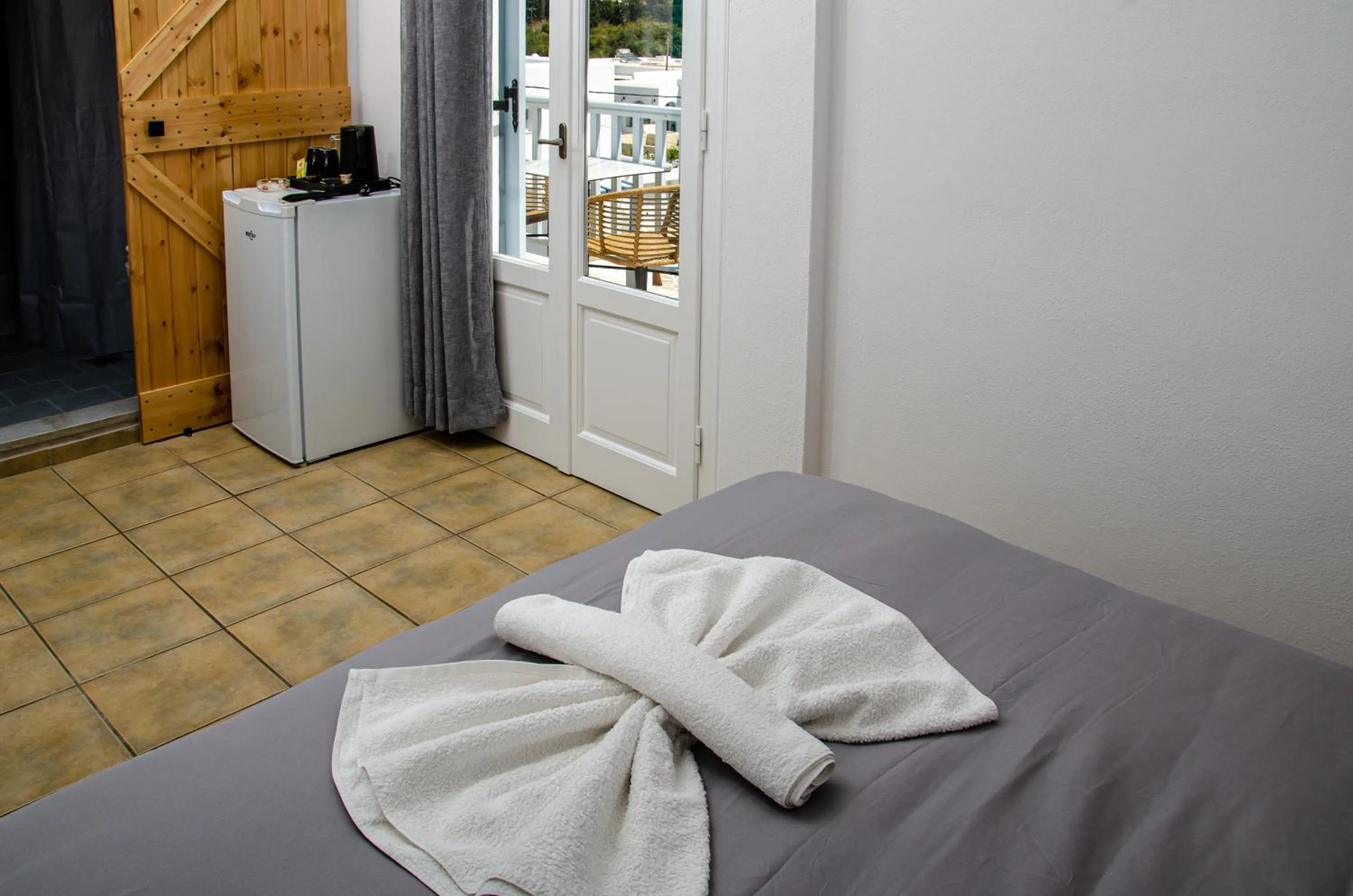 Bed in Hotel Livadia