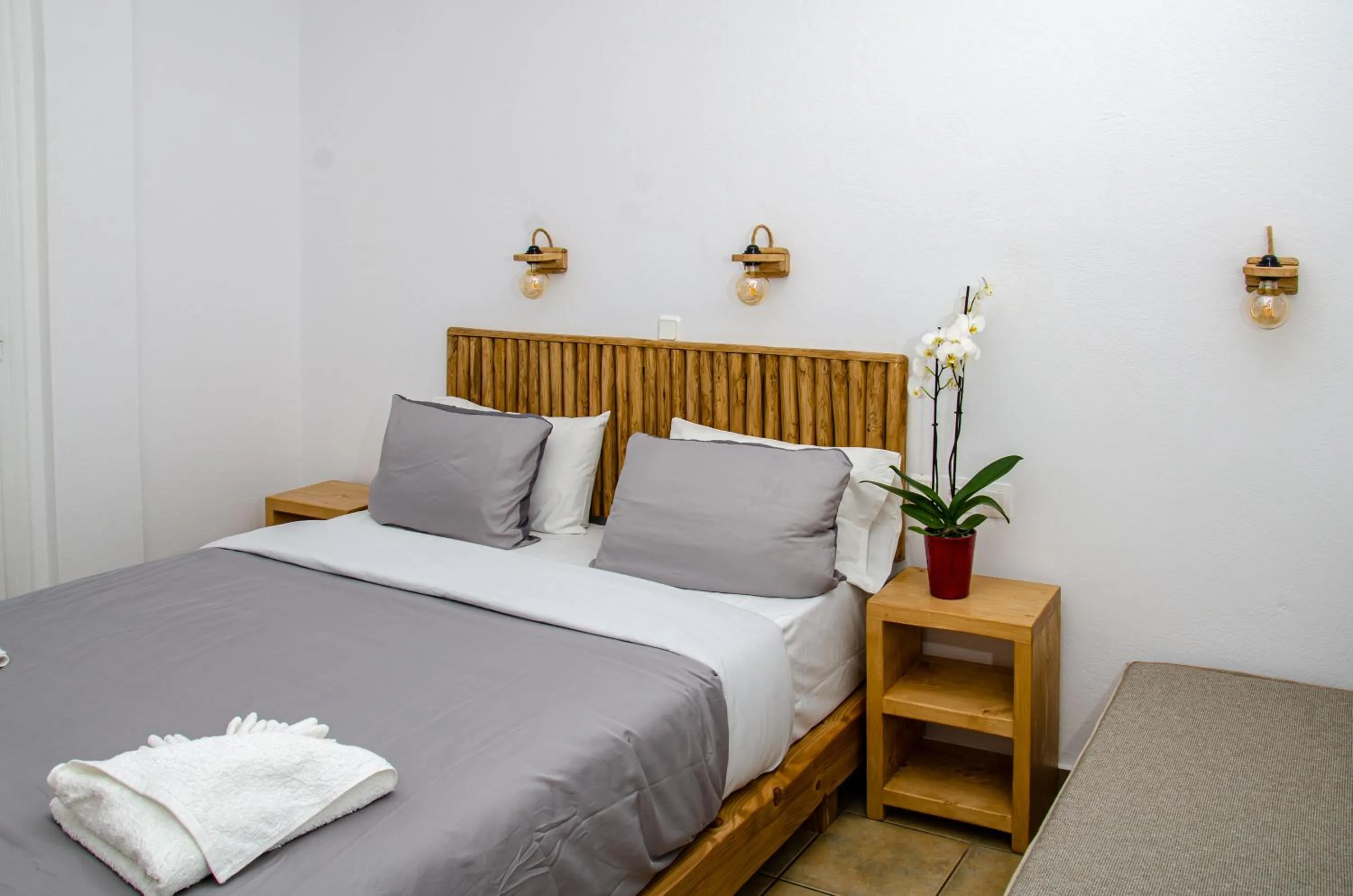 Bed in Hotel Livadia