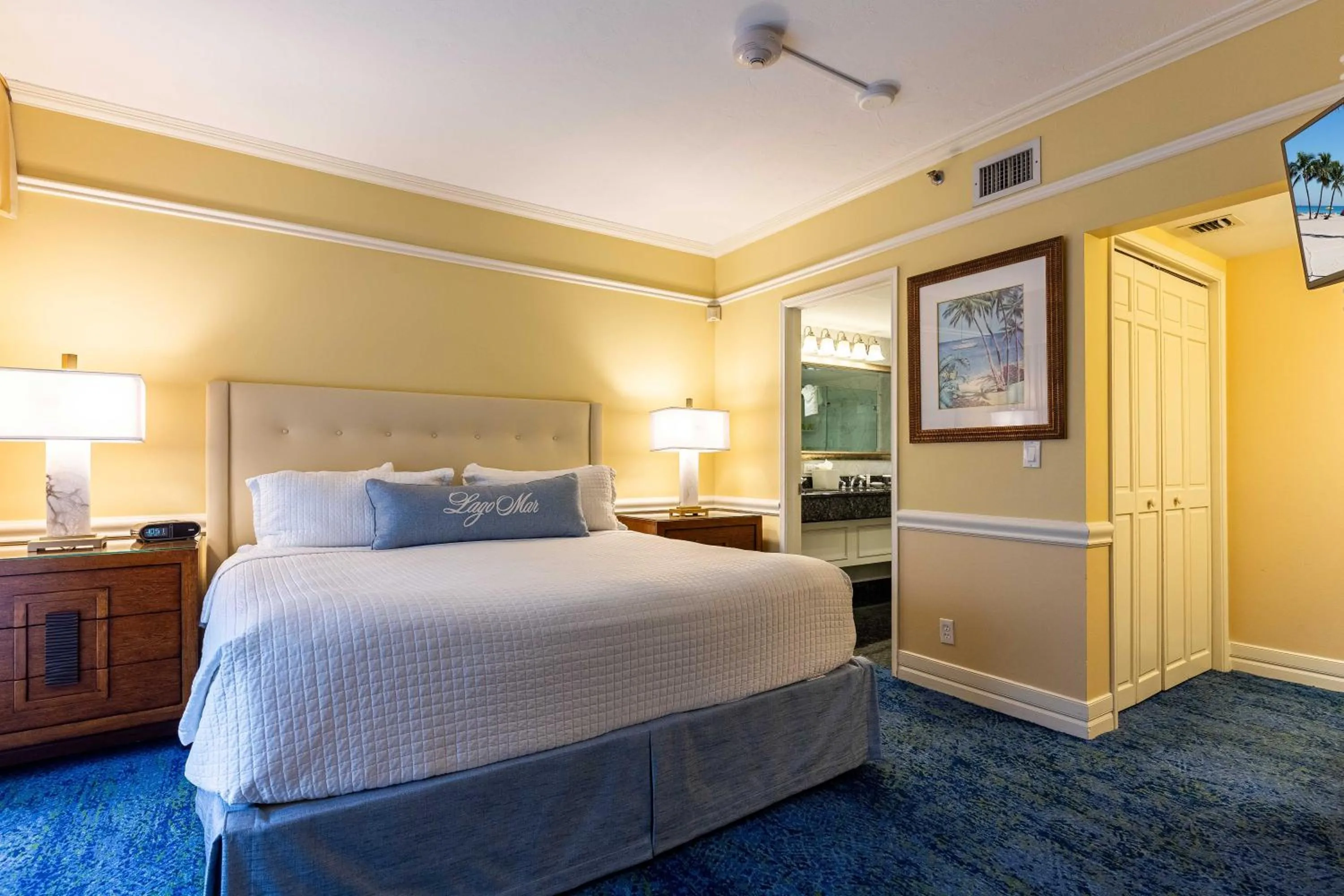 Bedroom, Bed in The Lago Mar Beach Resort and Club