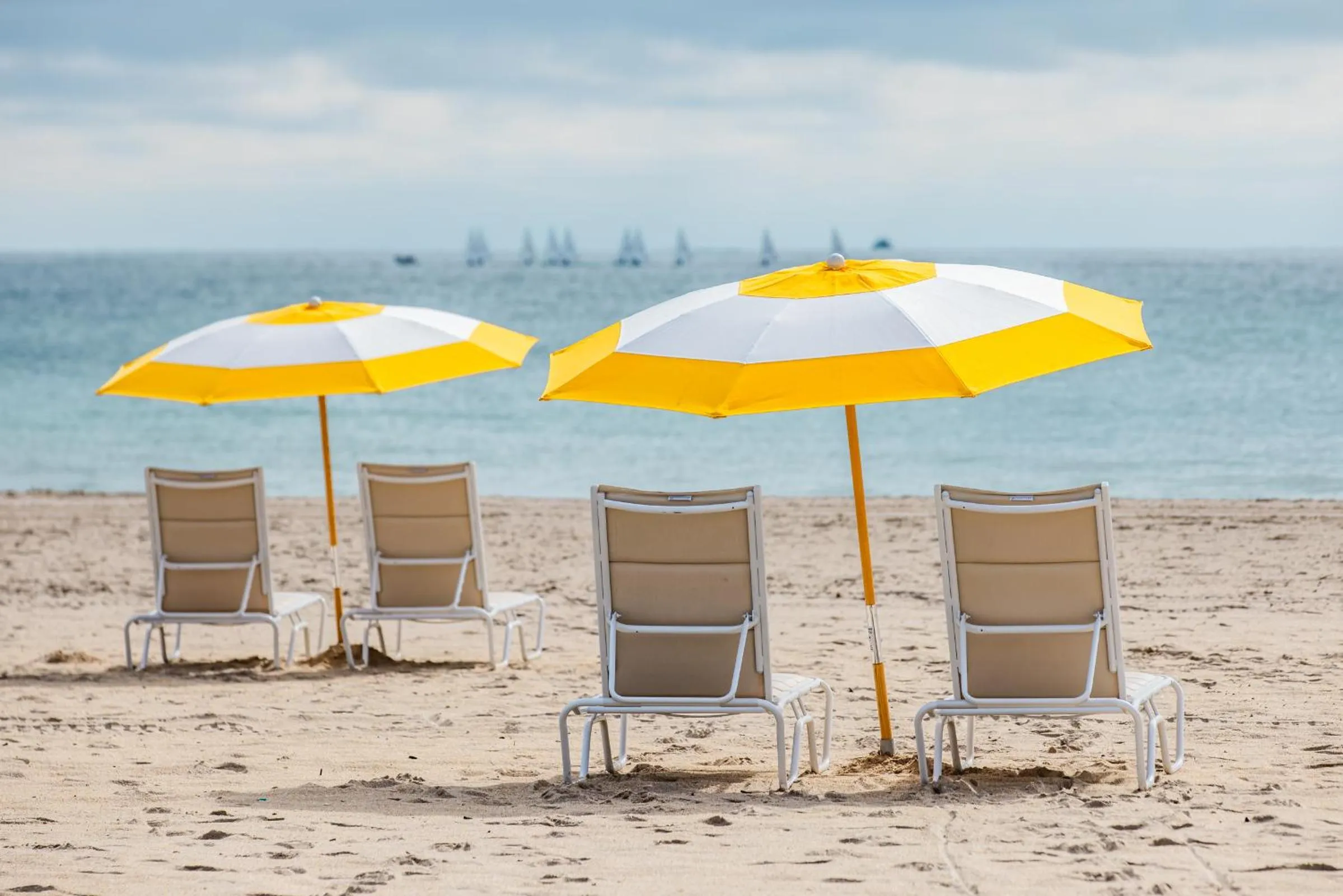 sunbed in The Lago Mar Beach Resort and Club
