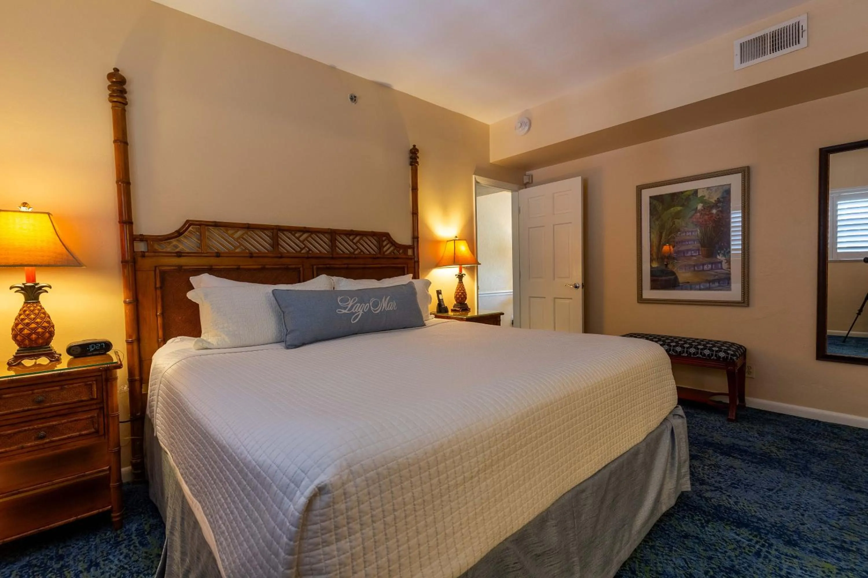 Bedroom, Bed in The Lago Mar Beach Resort and Club