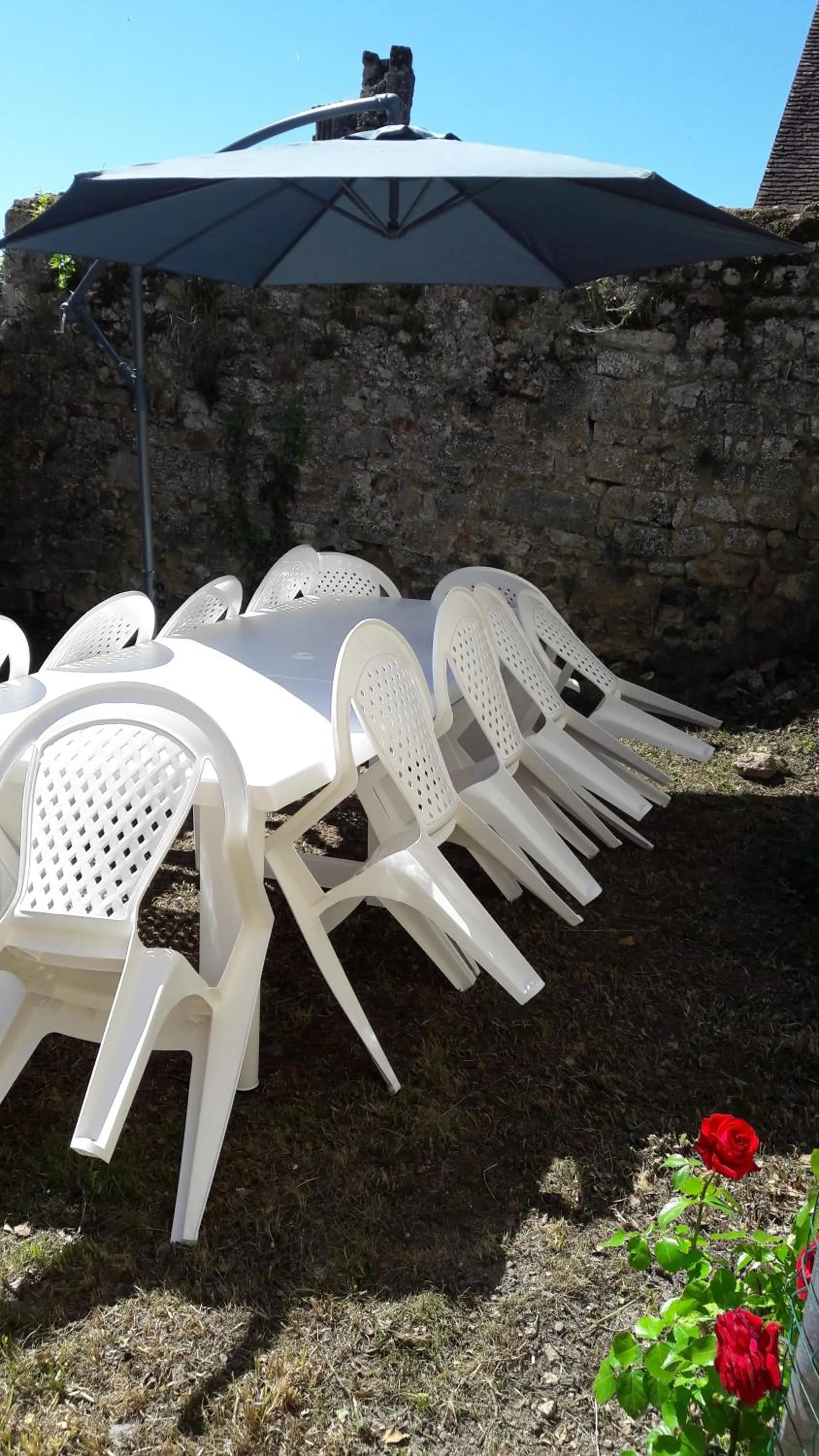 BBQ facilities in Le refuge de l'abbaye