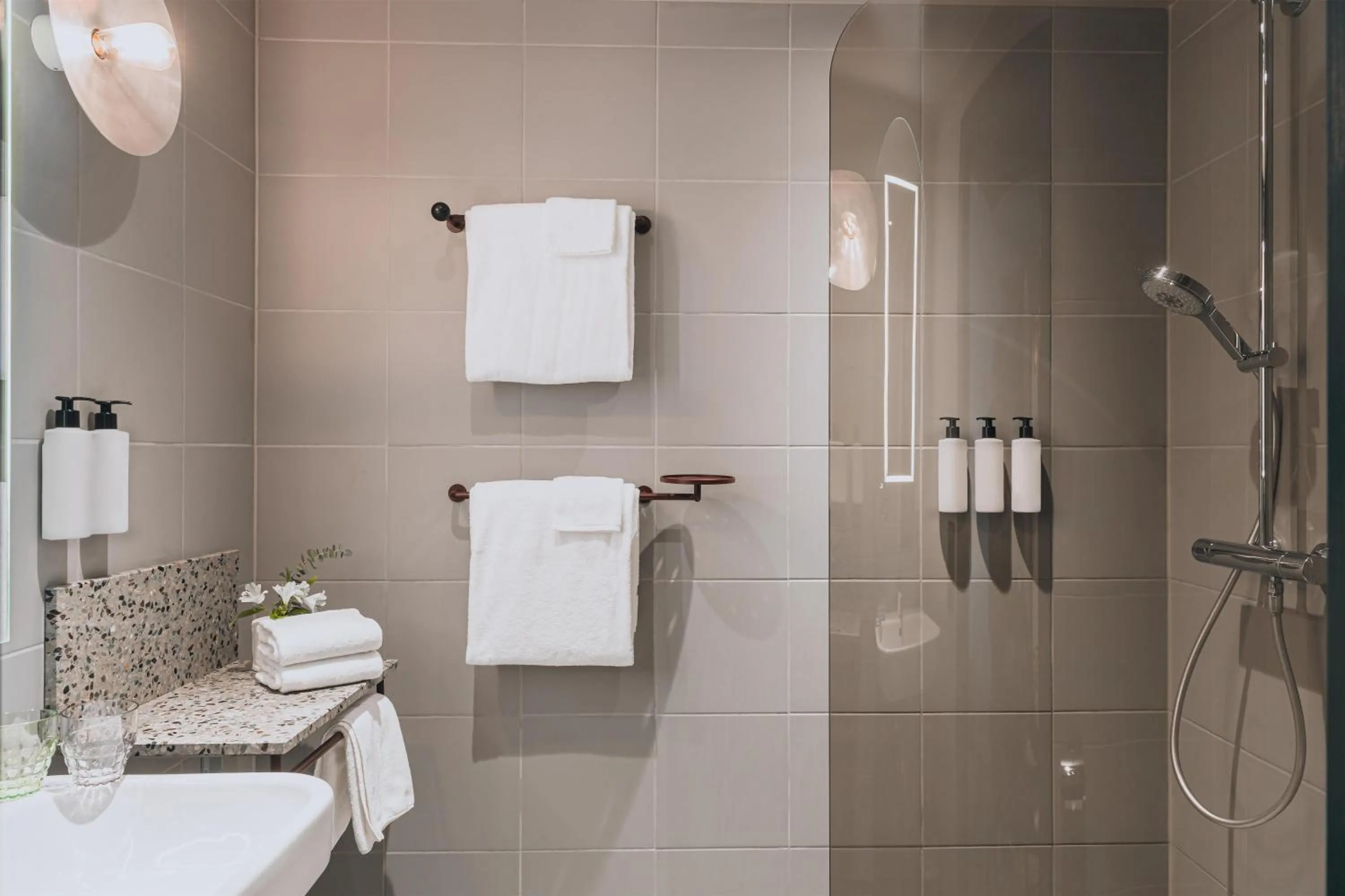 Bathroom in STORY HOTEL MALMO, in JdV by Hyatt