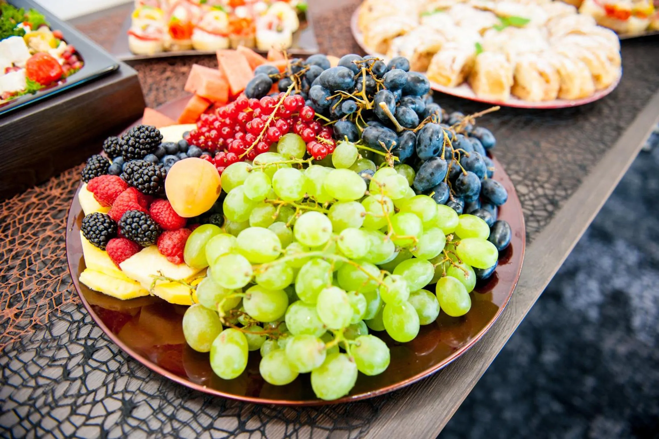 Food close-up in Grid Hotel