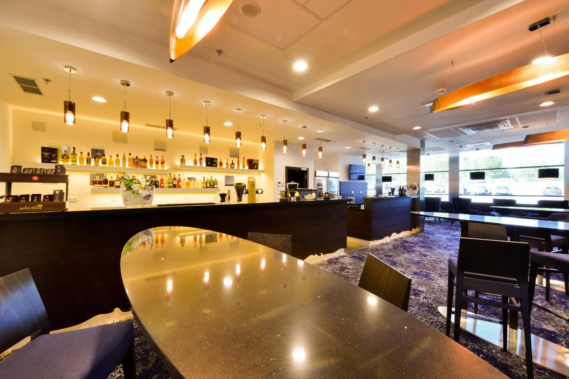 Lounge or bar in Grid Hotel