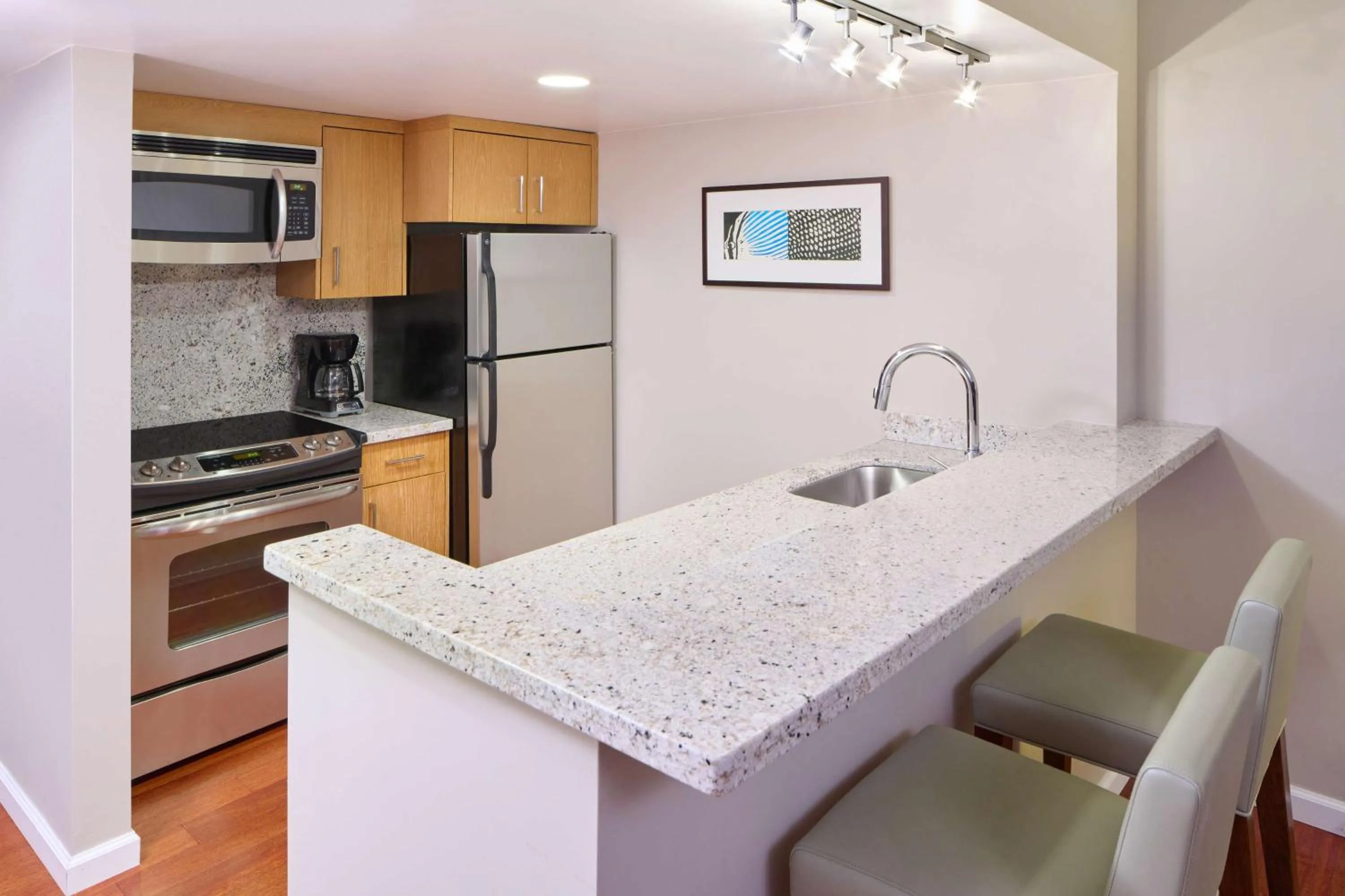 Kitchen or kitchenette in Ilikai Hotel & Luxury Suites