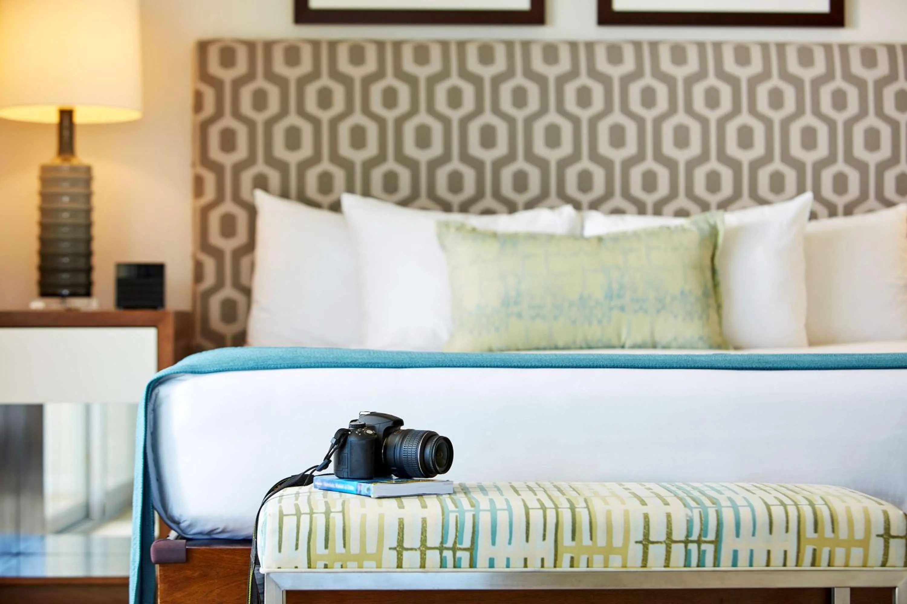 Bed in Ilikai Hotel & Luxury Suites