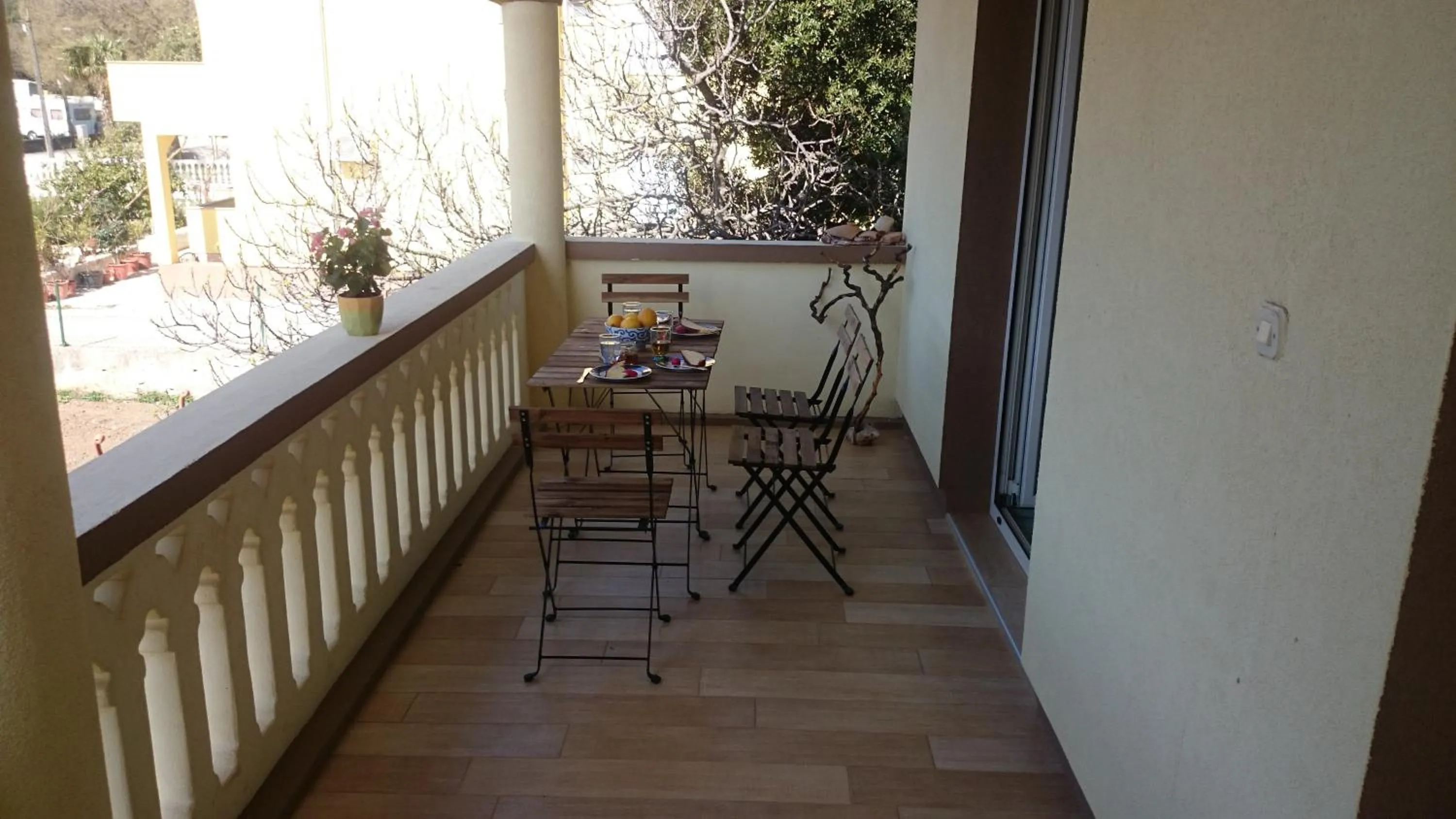 Balcony/Terrace in Apartments Yvonne