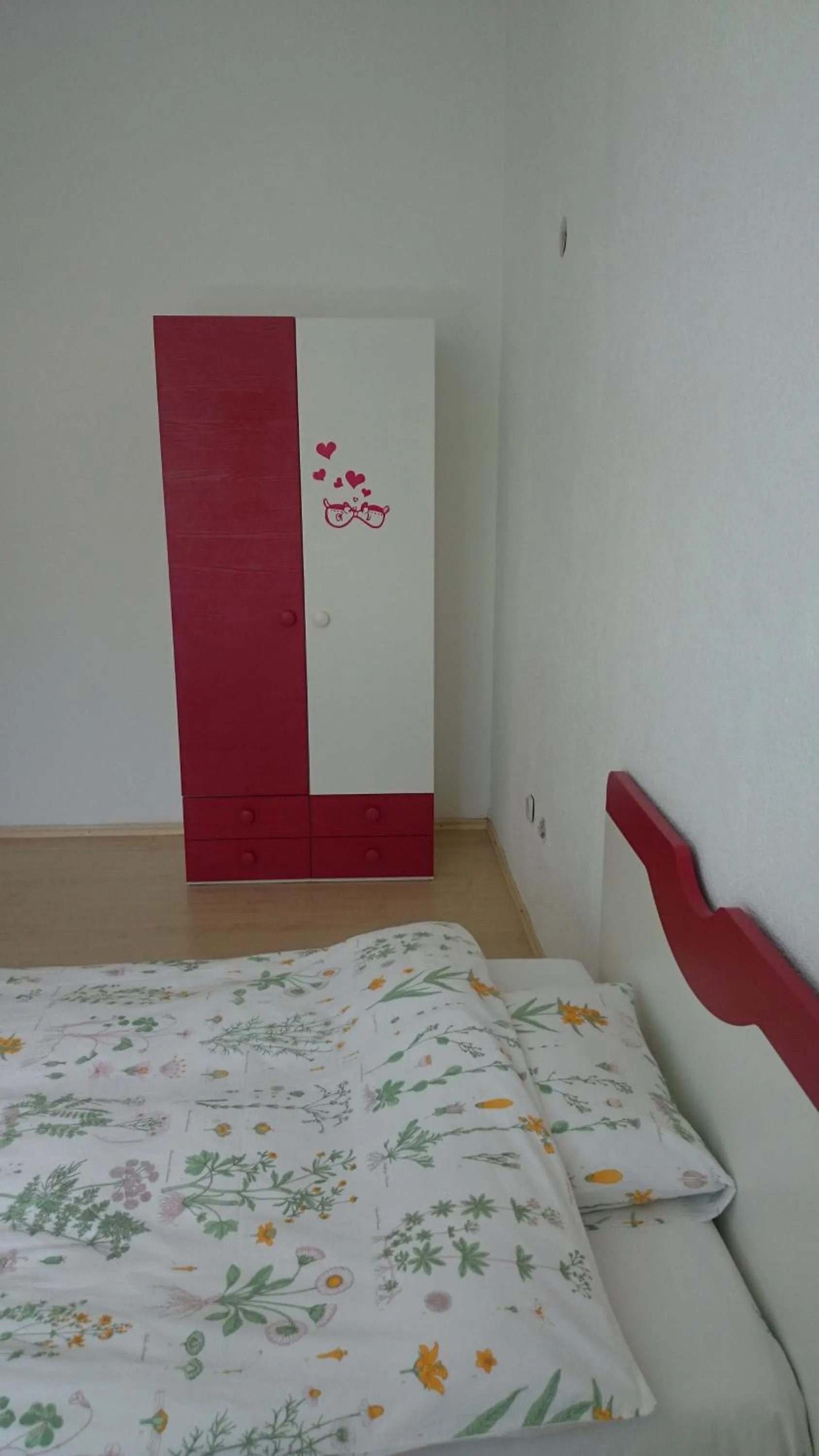 Bed in Apartments Yvonne